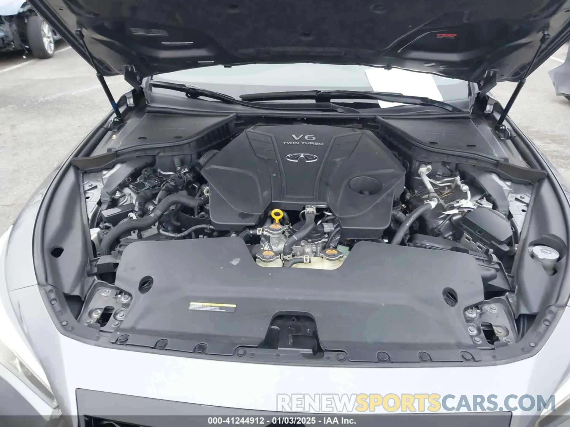 10 Photograph of a damaged car JN1FV7DR9MM880162 INFINITI Q50 2021