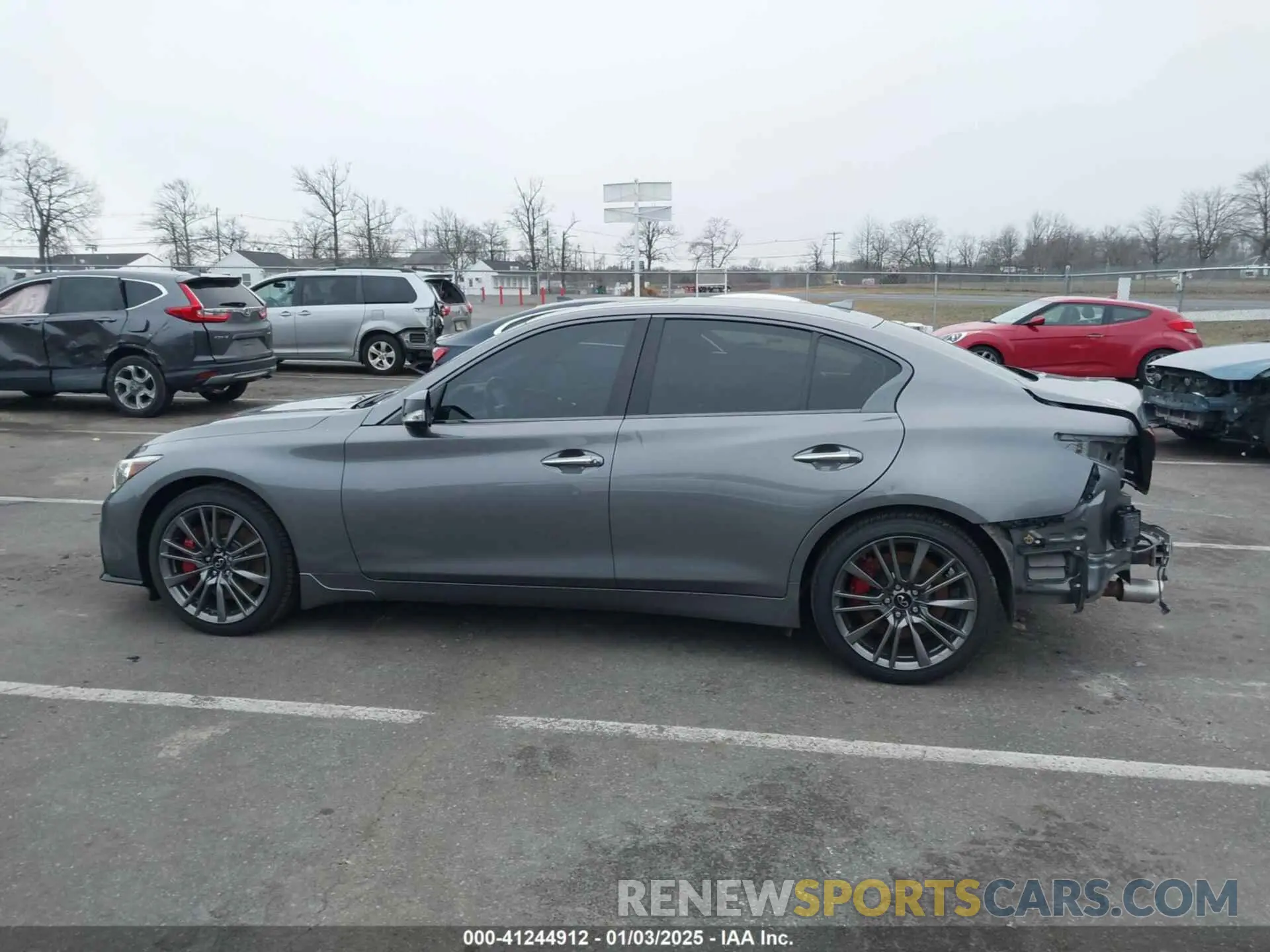 14 Photograph of a damaged car JN1FV7DR9MM880162 INFINITI Q50 2021