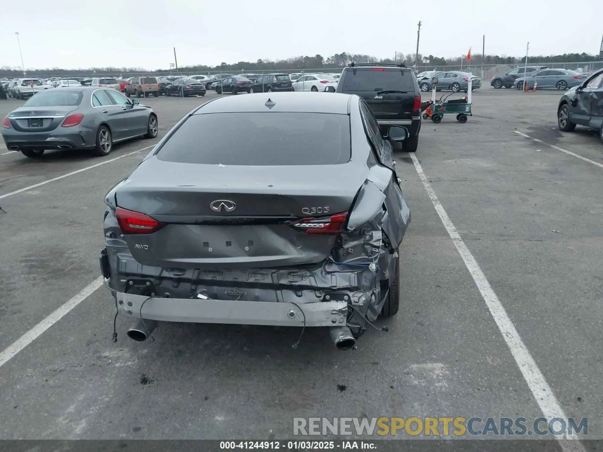 16 Photograph of a damaged car JN1FV7DR9MM880162 INFINITI Q50 2021