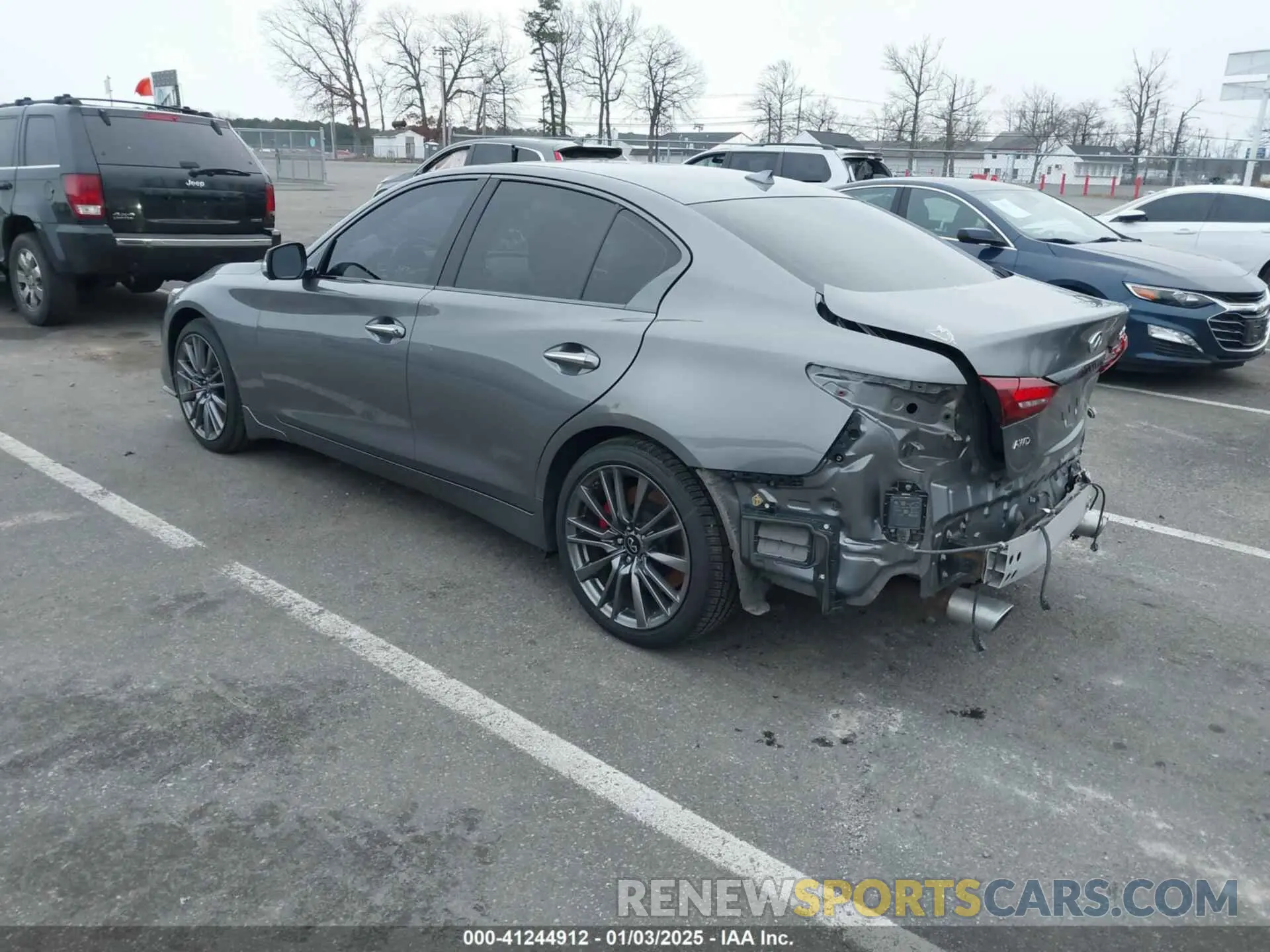 3 Photograph of a damaged car JN1FV7DR9MM880162 INFINITI Q50 2021