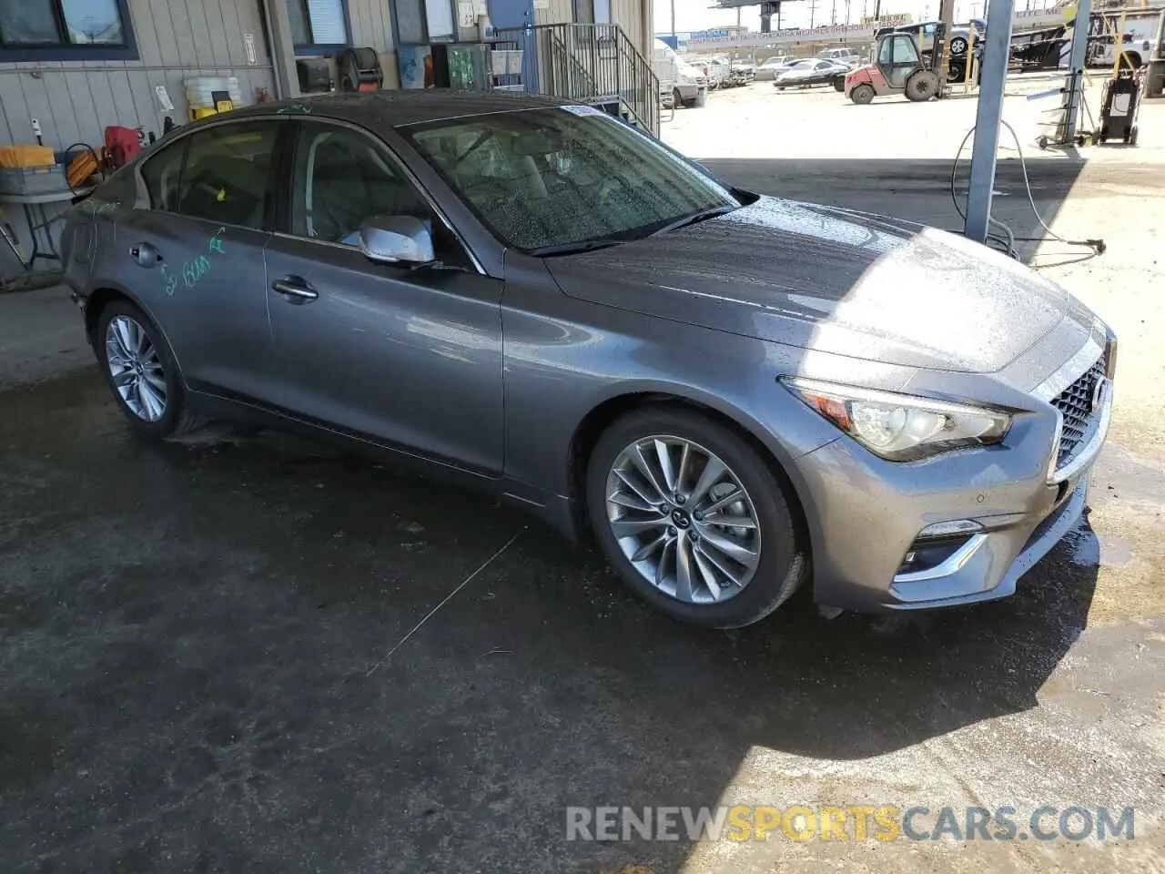 4 Photograph of a damaged car JN1EV7BP1NM310610 INFINITI Q50 2022