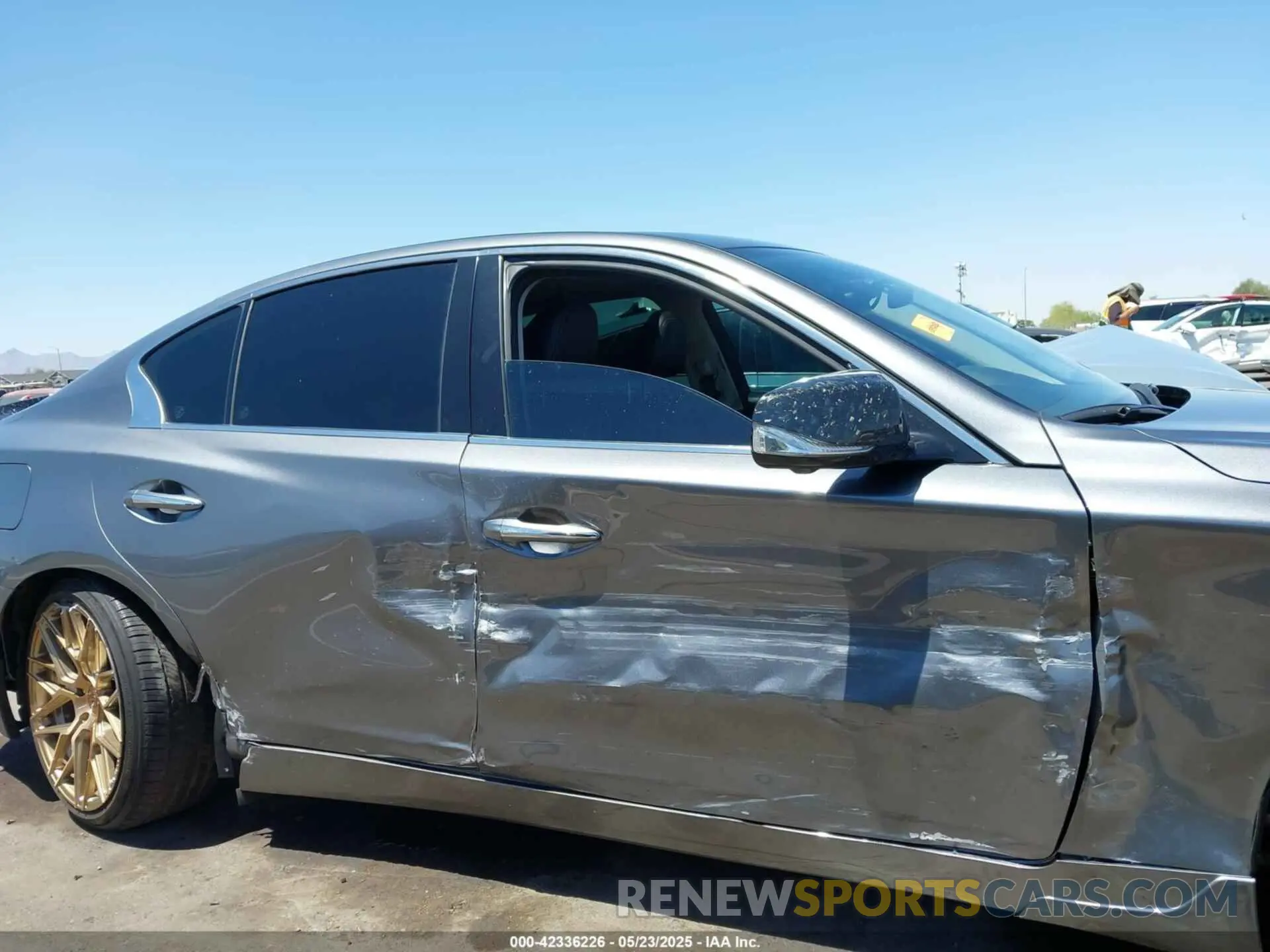 13 Photograph of a damaged car JN1EV7BP1NM311451 INFINITI Q50 2022