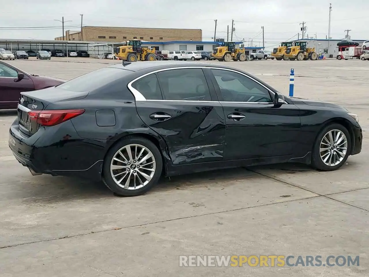 3 Photograph of a damaged car JN1EV7BP2NM310812 INFINITI Q50 2022