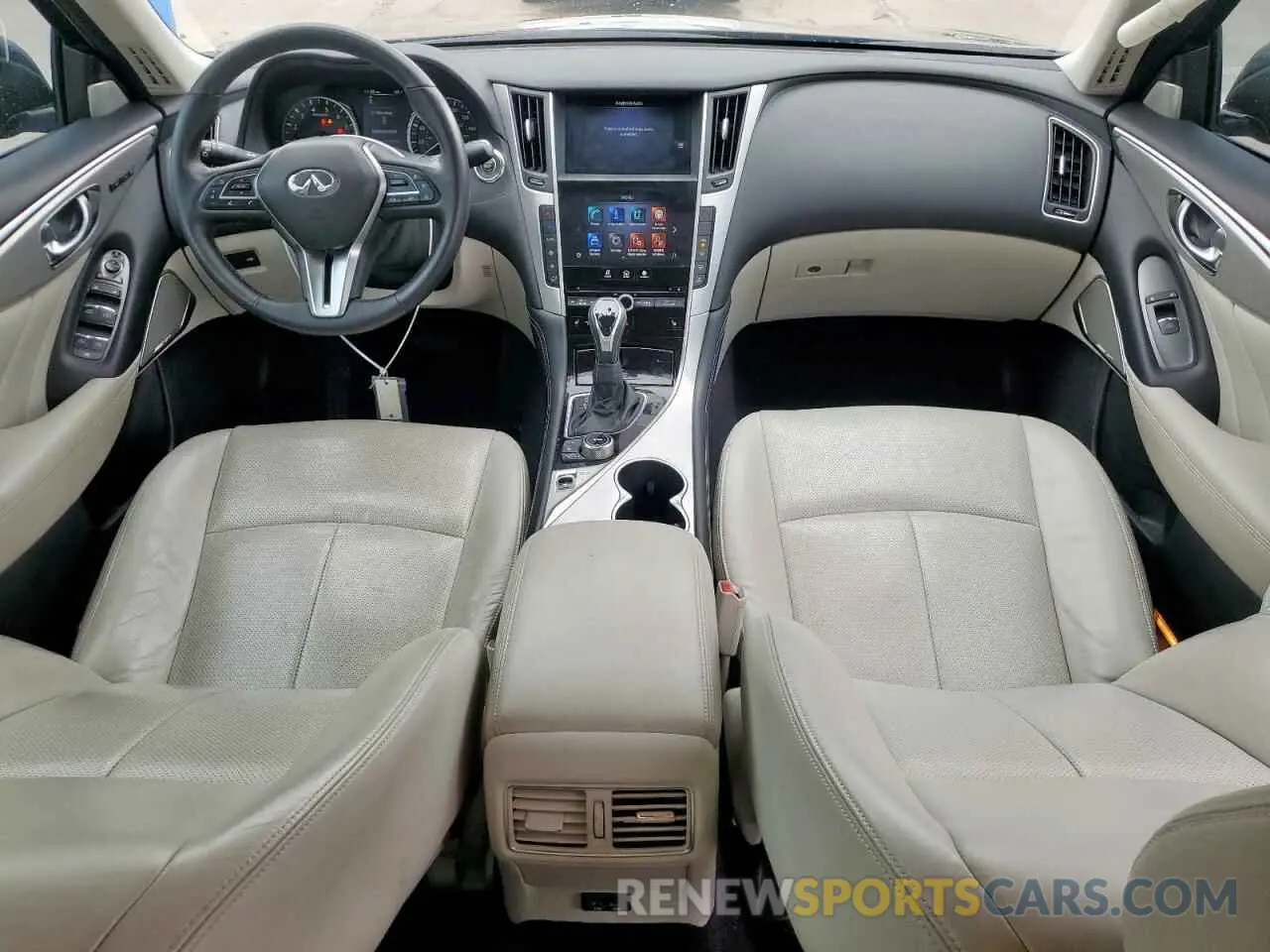 8 Photograph of a damaged car JN1EV7BP2NM310812 INFINITI Q50 2022