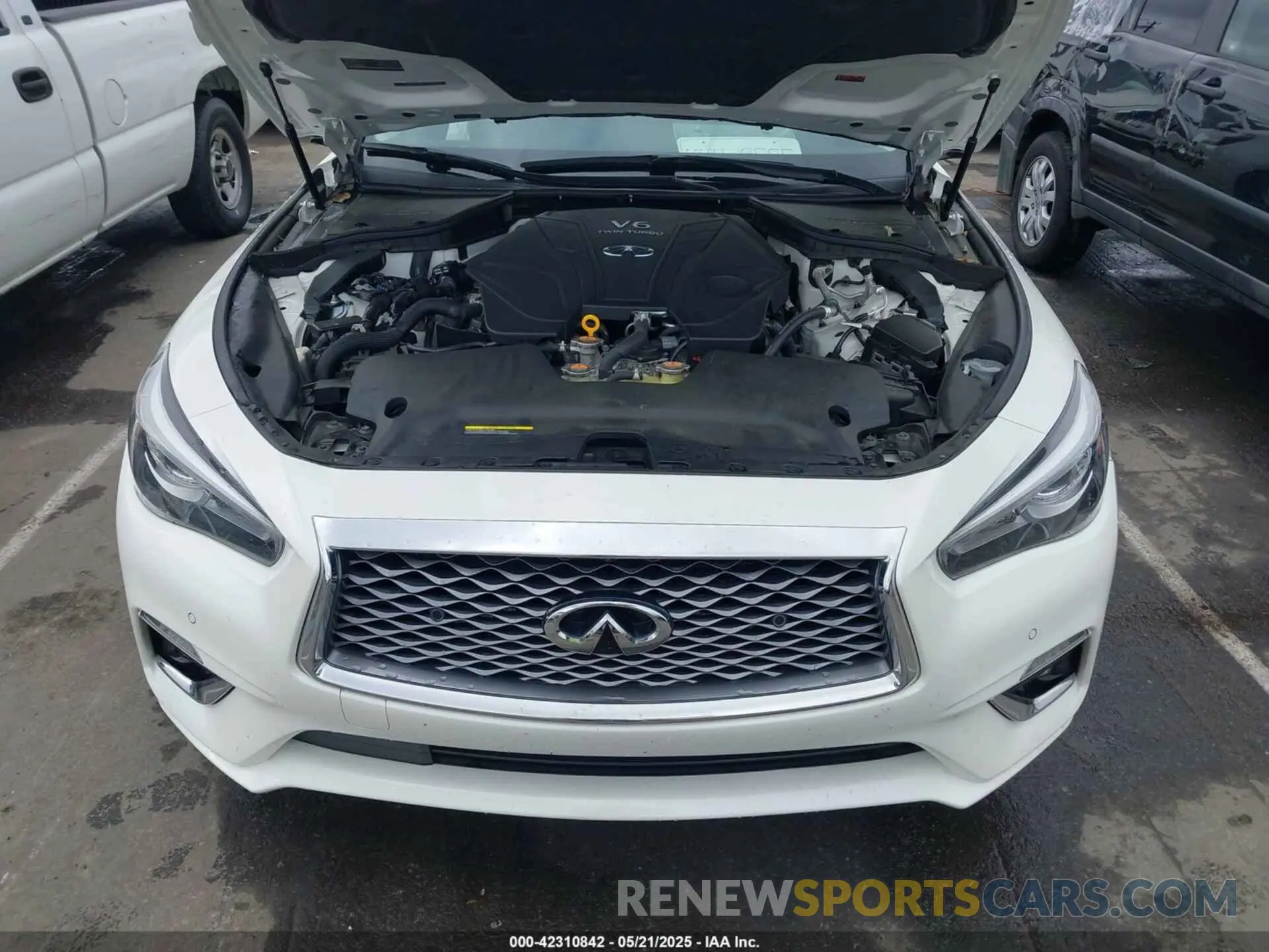 10 Photograph of a damaged car JN1EV7BP2NM311118 INFINITI Q50 2022