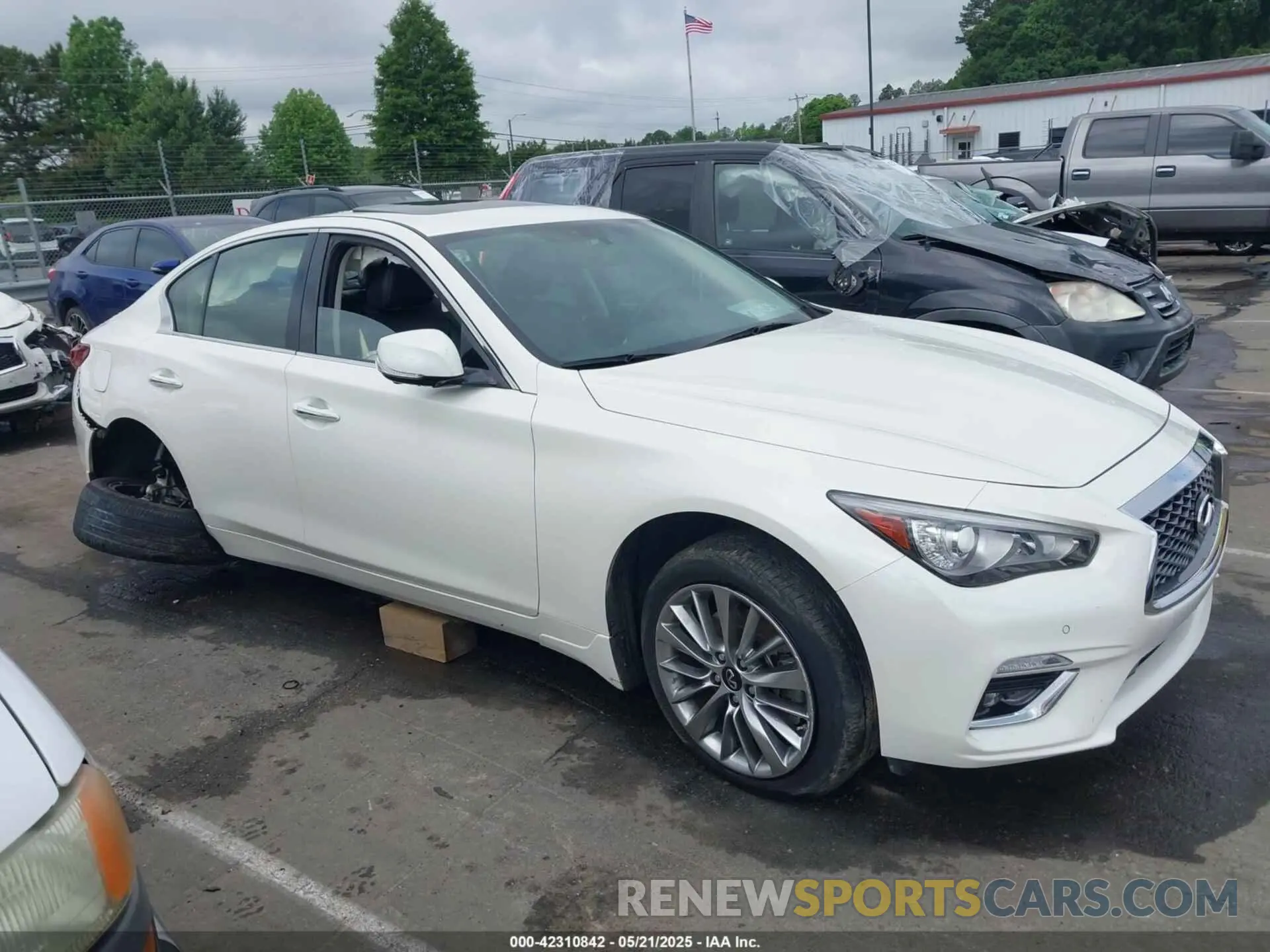 12 Photograph of a damaged car JN1EV7BP2NM311118 INFINITI Q50 2022