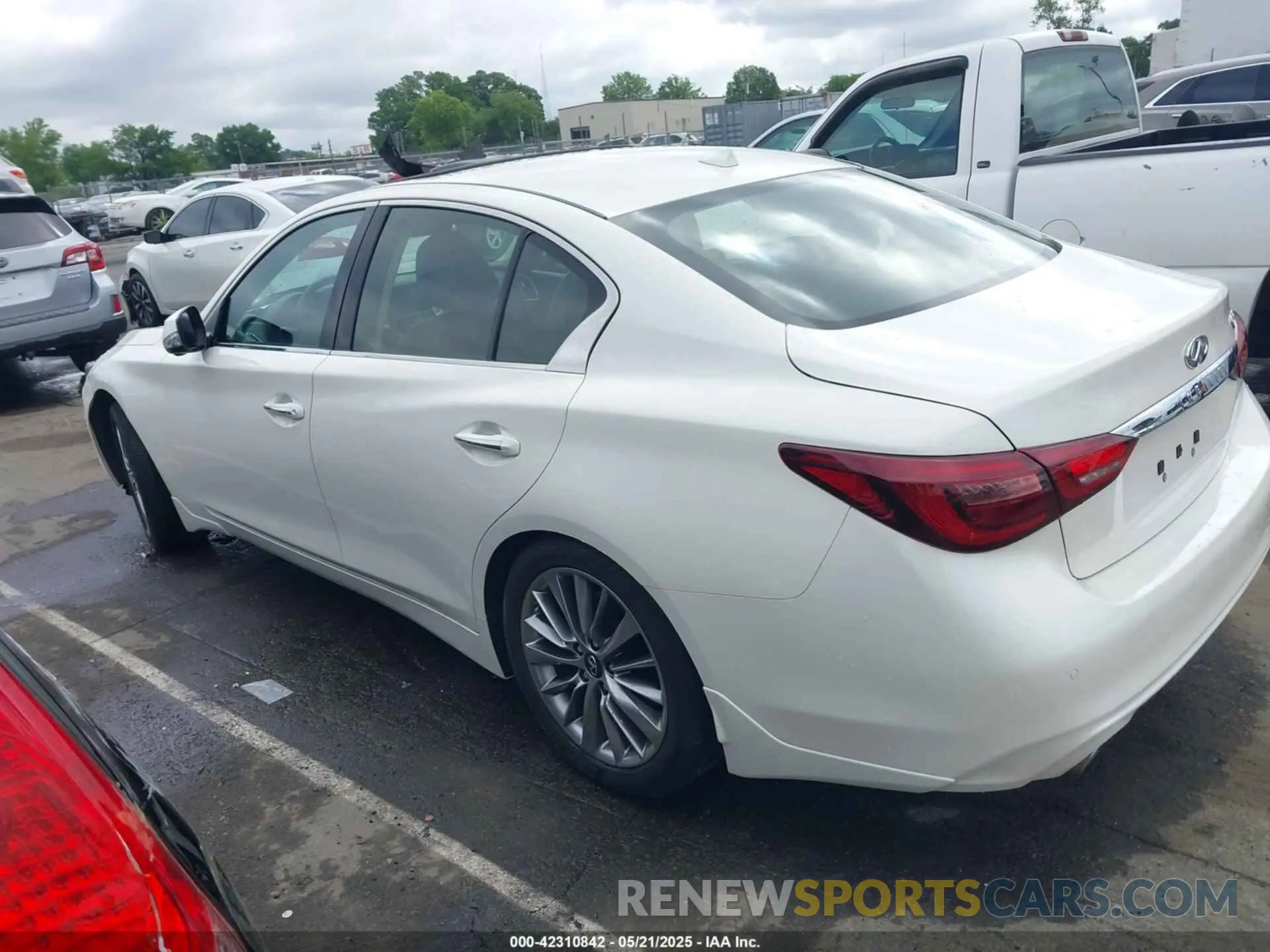 13 Photograph of a damaged car JN1EV7BP2NM311118 INFINITI Q50 2022