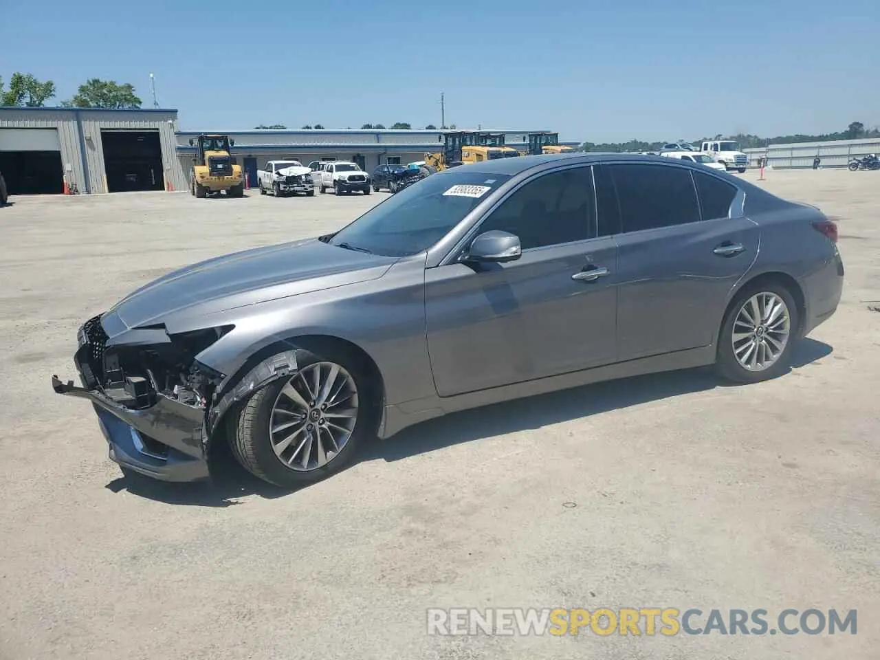 1 Photograph of a damaged car JN1EV7BP3NM311791 INFINITI Q50 2022