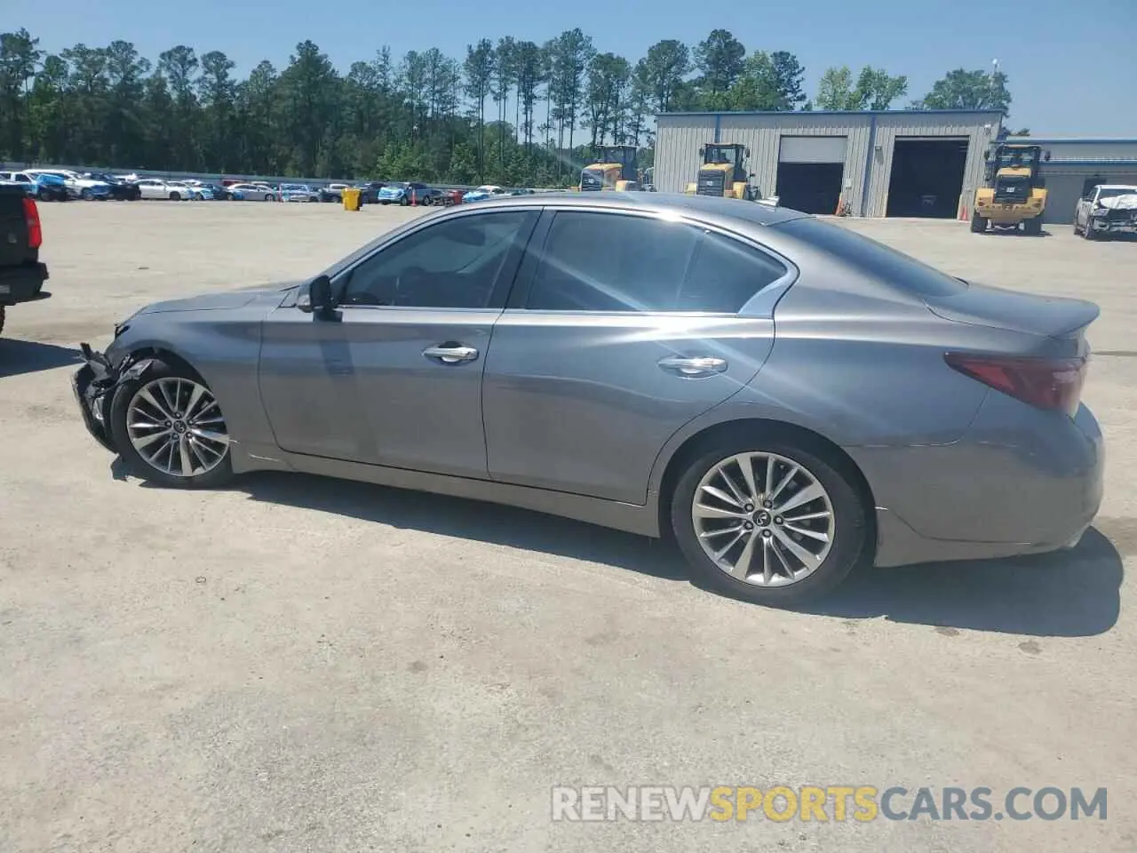 2 Photograph of a damaged car JN1EV7BP3NM311791 INFINITI Q50 2022