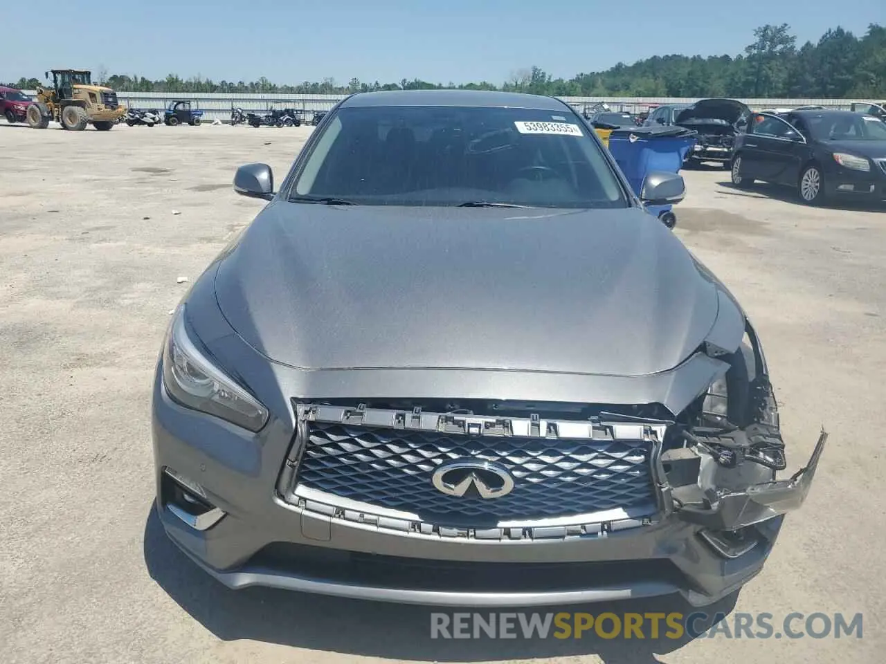 5 Photograph of a damaged car JN1EV7BP3NM311791 INFINITI Q50 2022