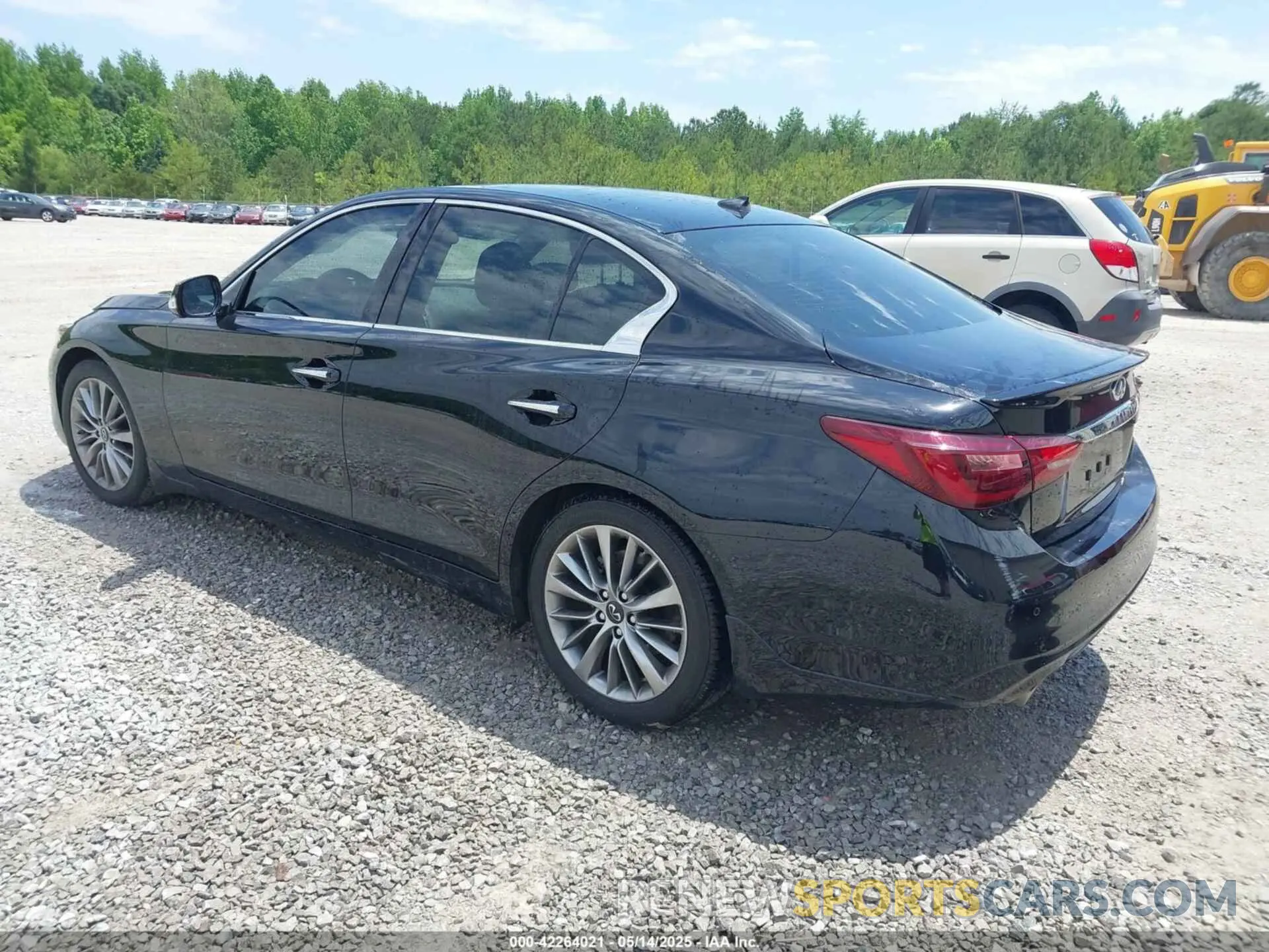 3 Photograph of a damaged car JN1EV7BP4NM310407 INFINITI Q50 2022
