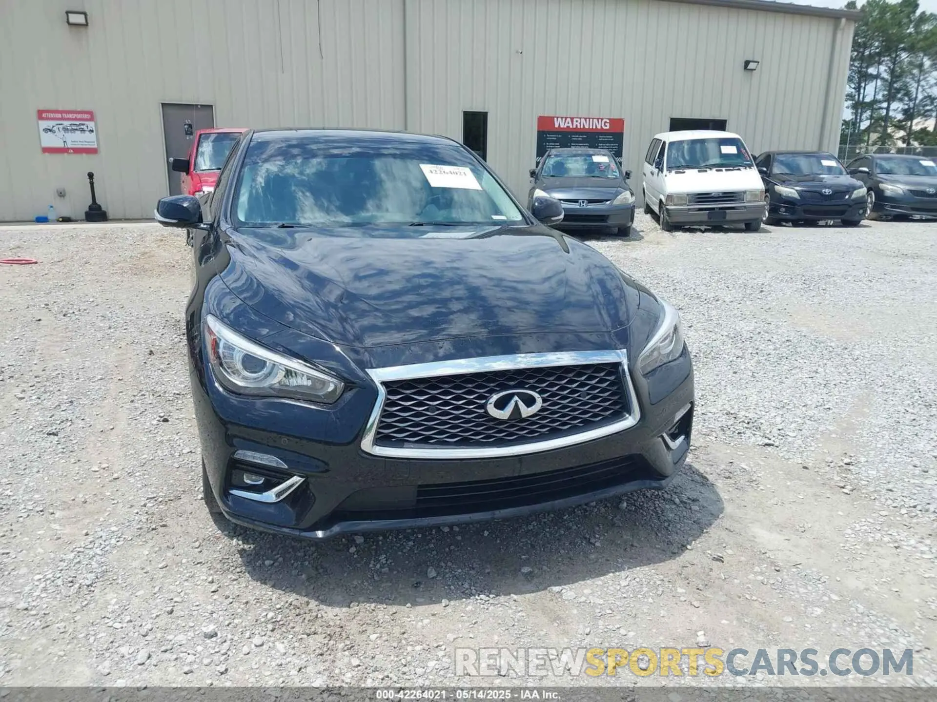 6 Photograph of a damaged car JN1EV7BP4NM310407 INFINITI Q50 2022