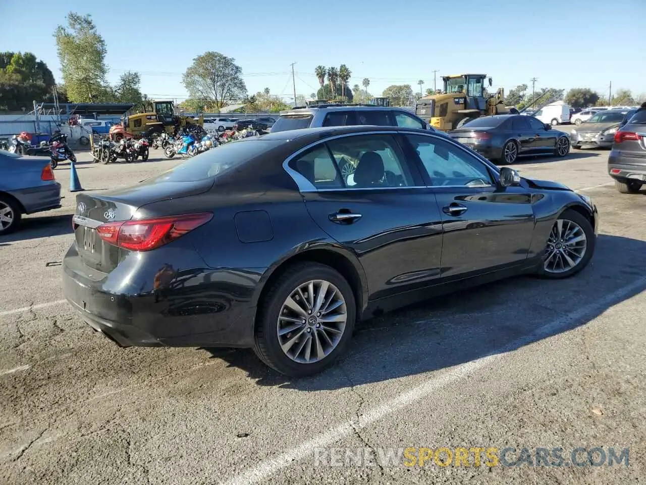 3 Photograph of a damaged car JN1EV7BP7NM310613 INFINITI Q50 2022