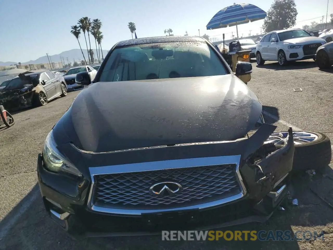 5 Photograph of a damaged car JN1EV7BP7NM310613 INFINITI Q50 2022