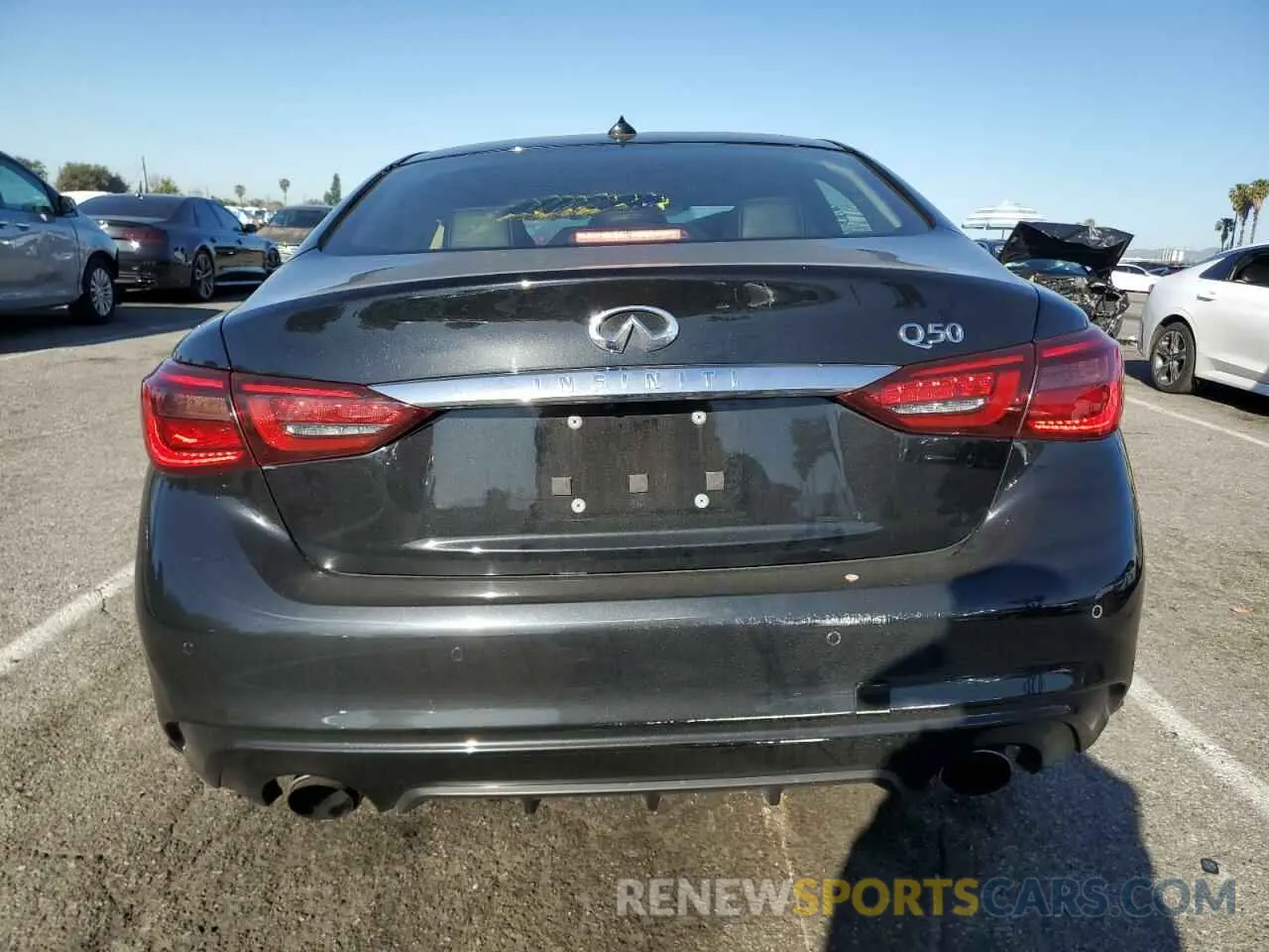 6 Photograph of a damaged car JN1EV7BP7NM310613 INFINITI Q50 2022