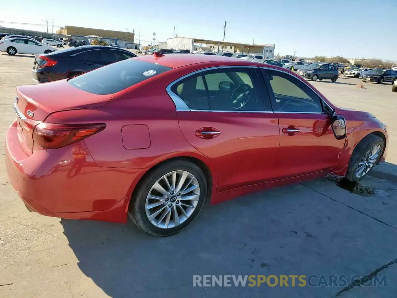 3 Photograph of a damaged car JN1EV7BP8NM310457 INFINITI Q50 2022