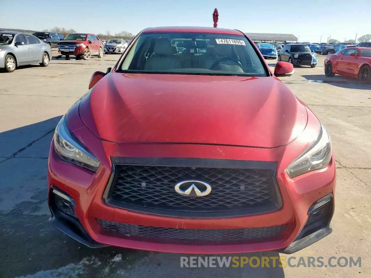 5 Photograph of a damaged car JN1EV7BP8NM310457 INFINITI Q50 2022