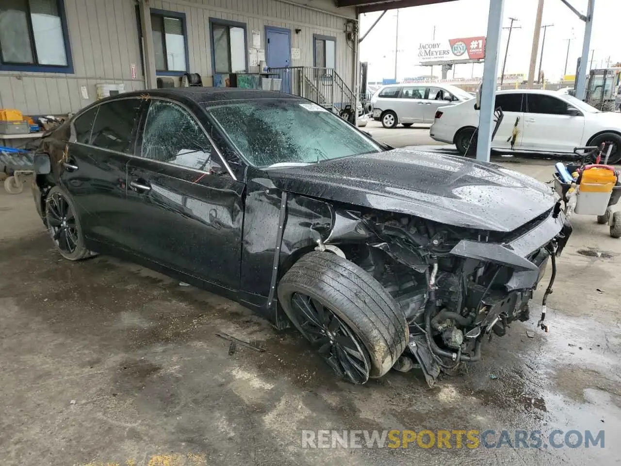 4 Photograph of a damaged car JN1EV7BP8NM311821 INFINITI Q50 2022