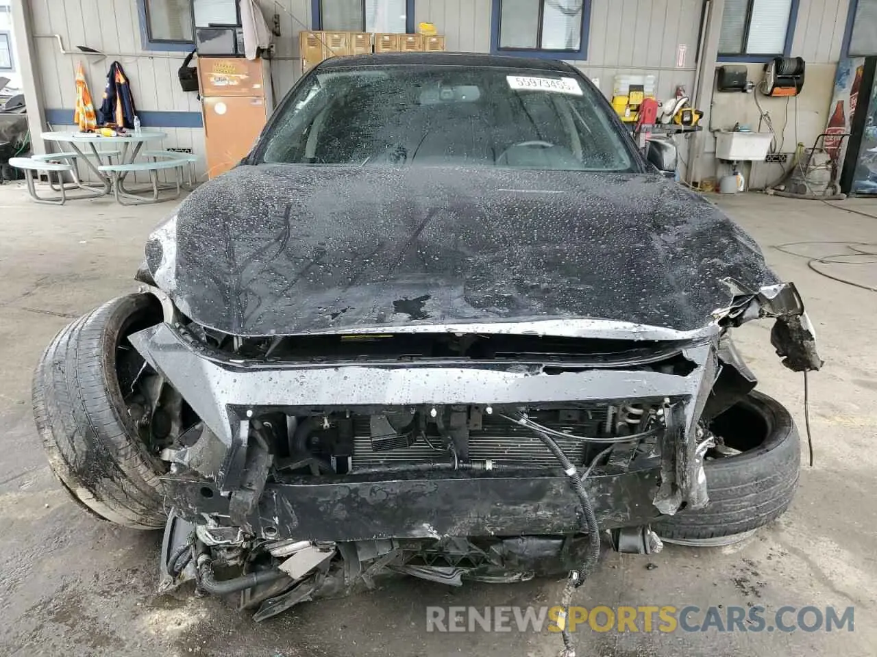 5 Photograph of a damaged car JN1EV7BP8NM311821 INFINITI Q50 2022