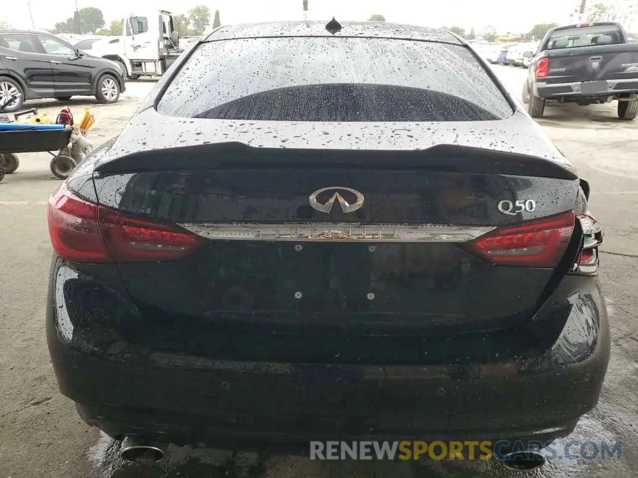 6 Photograph of a damaged car JN1EV7BP8NM311821 INFINITI Q50 2022