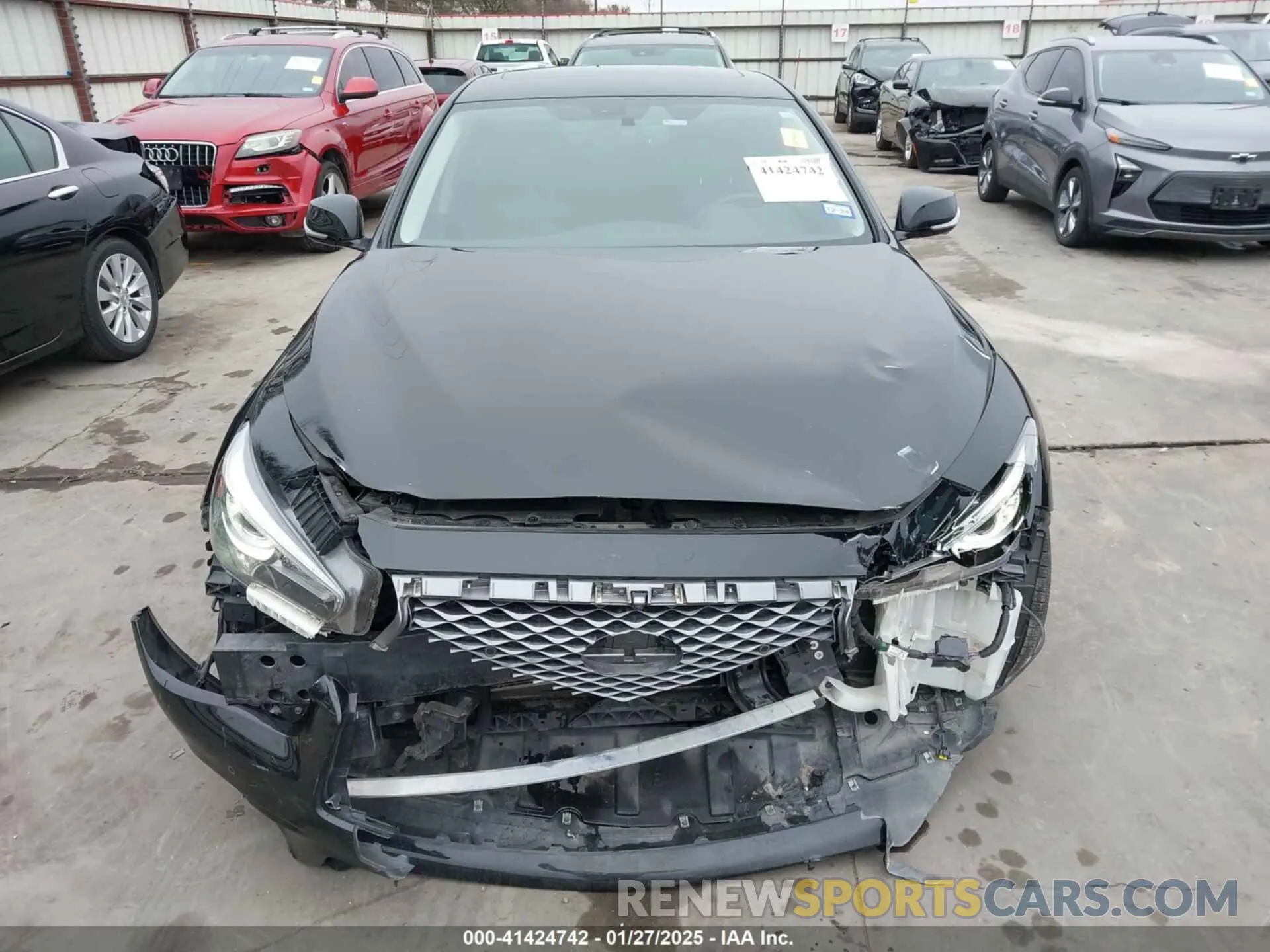 13 Photograph of a damaged car JN1EV7BPXNM311027 INFINITI Q50 2022