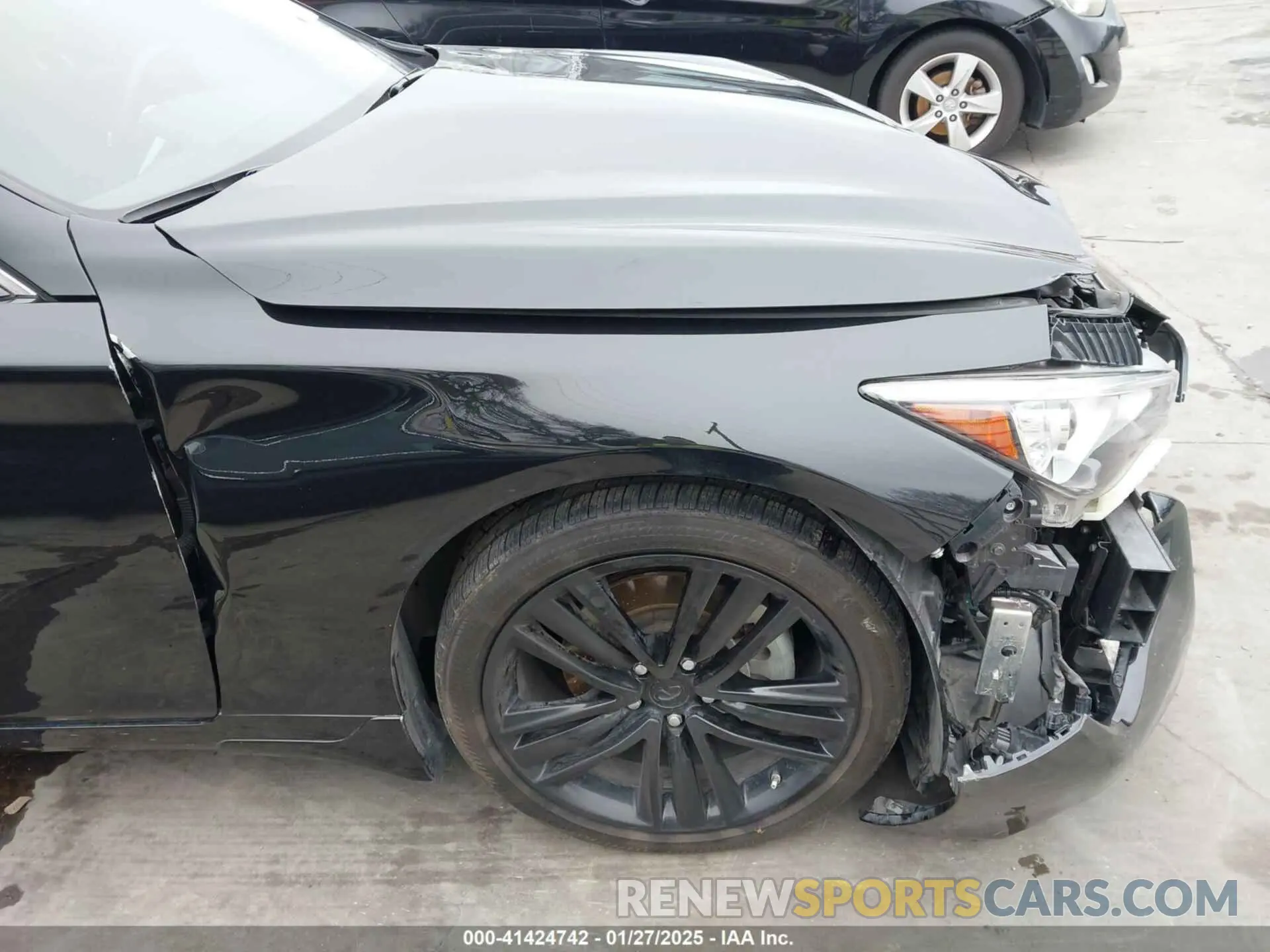 19 Photograph of a damaged car JN1EV7BPXNM311027 INFINITI Q50 2022