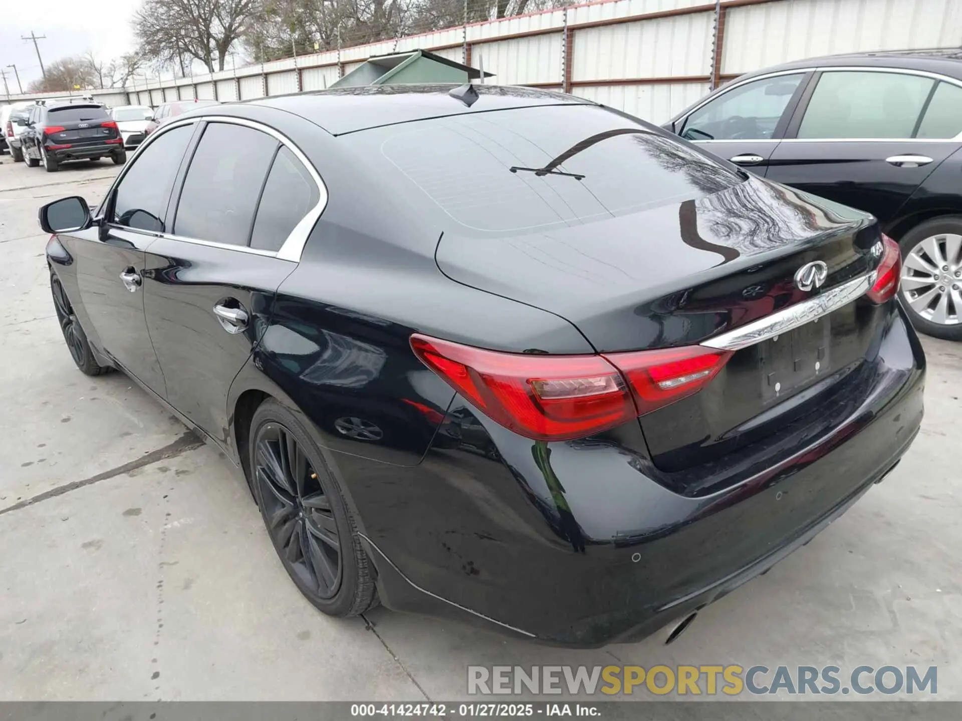 3 Photograph of a damaged car JN1EV7BPXNM311027 INFINITI Q50 2022