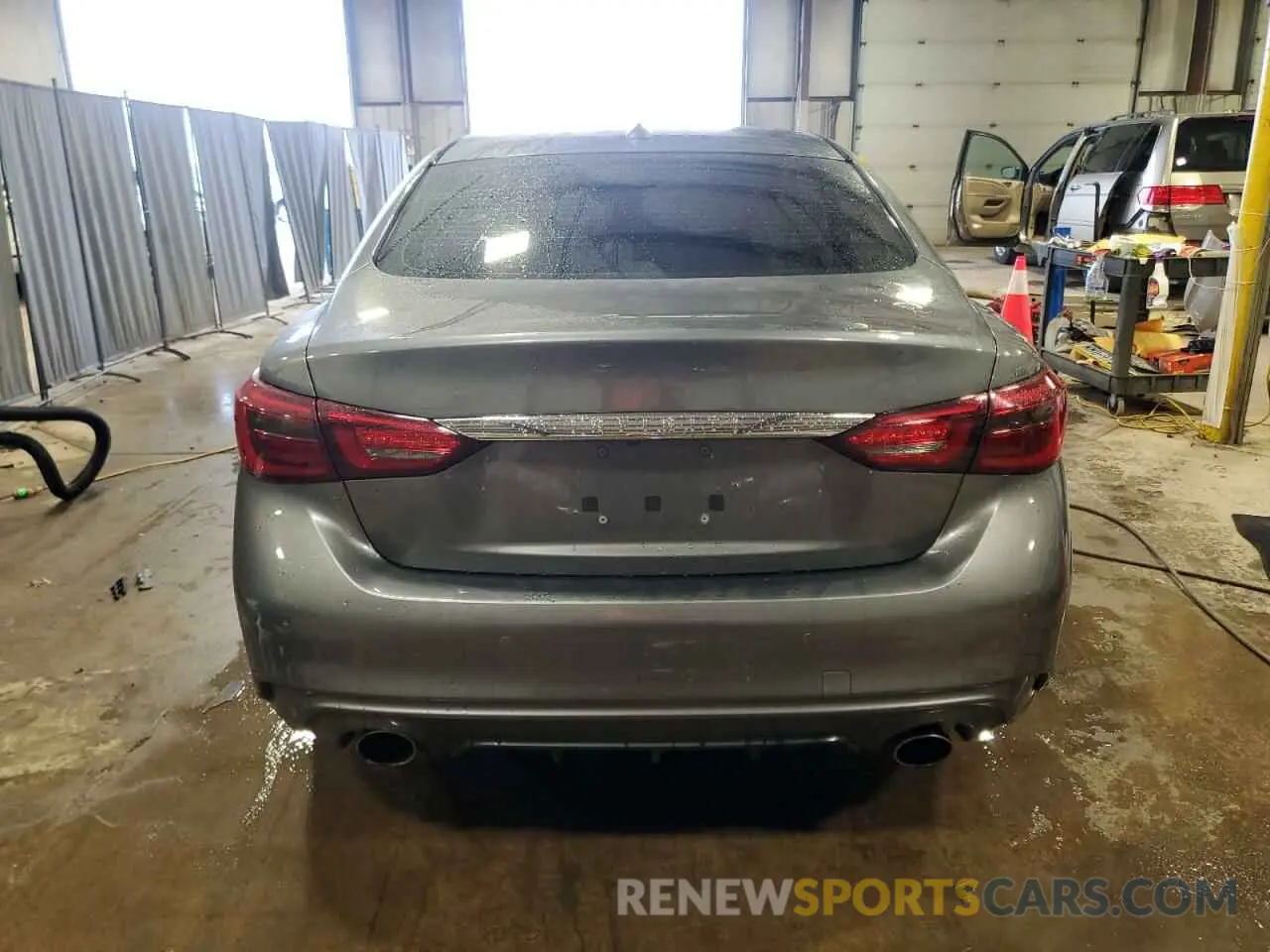 6 Photograph of a damaged car JN1EV7BR4NM342033 INFINITI Q50 2022