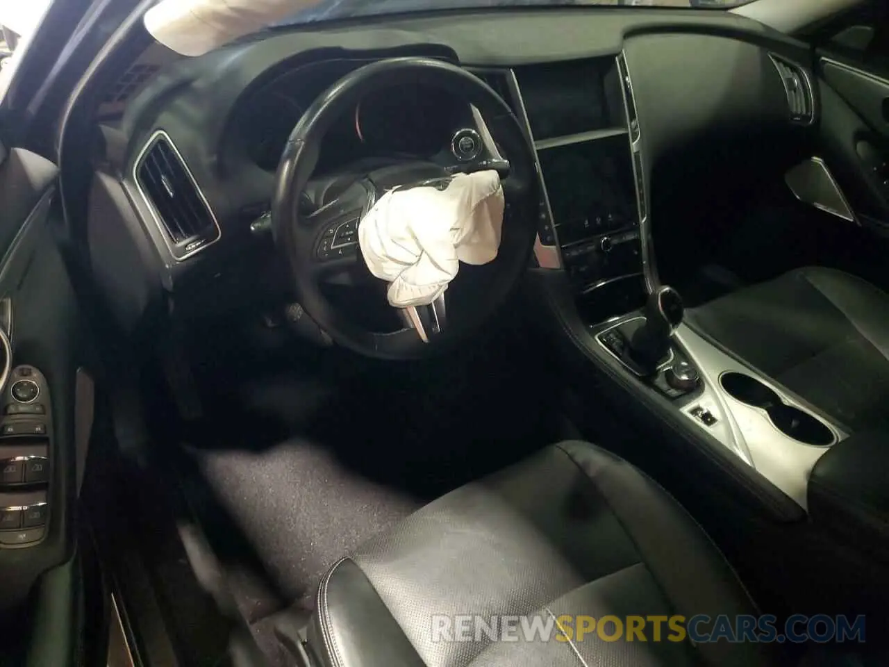 8 Photograph of a damaged car JN1EV7BR4NM342033 INFINITI Q50 2022