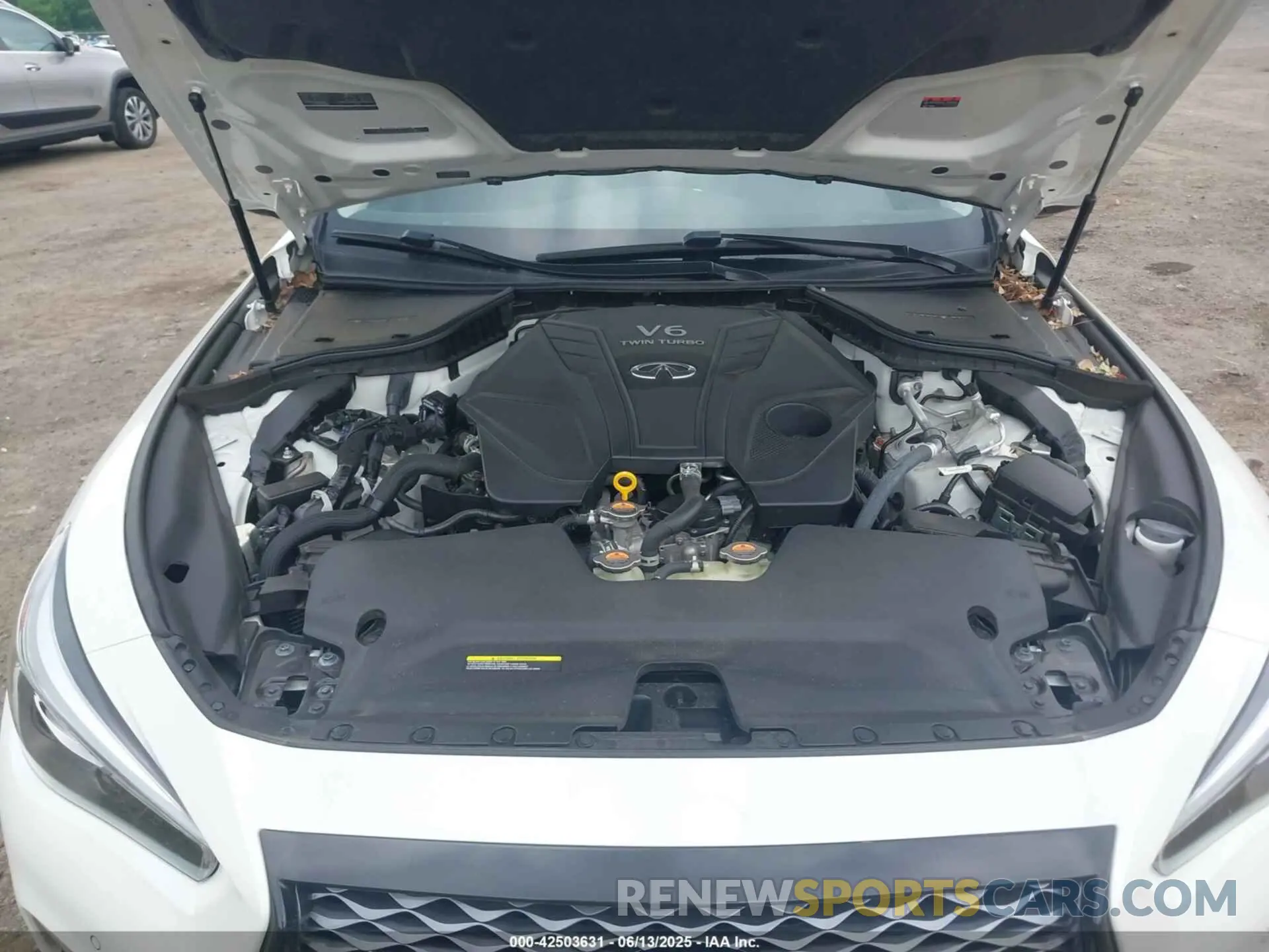 10 Photograph of a damaged car JN1EV7BR4NM342579 INFINITI Q50 2022