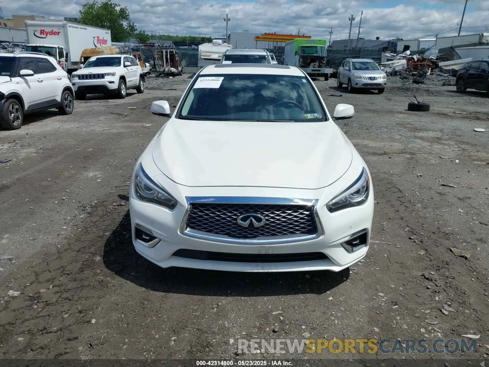 12 Photograph of a damaged car JN1EV7BR7NM340986 INFINITI Q50 2022