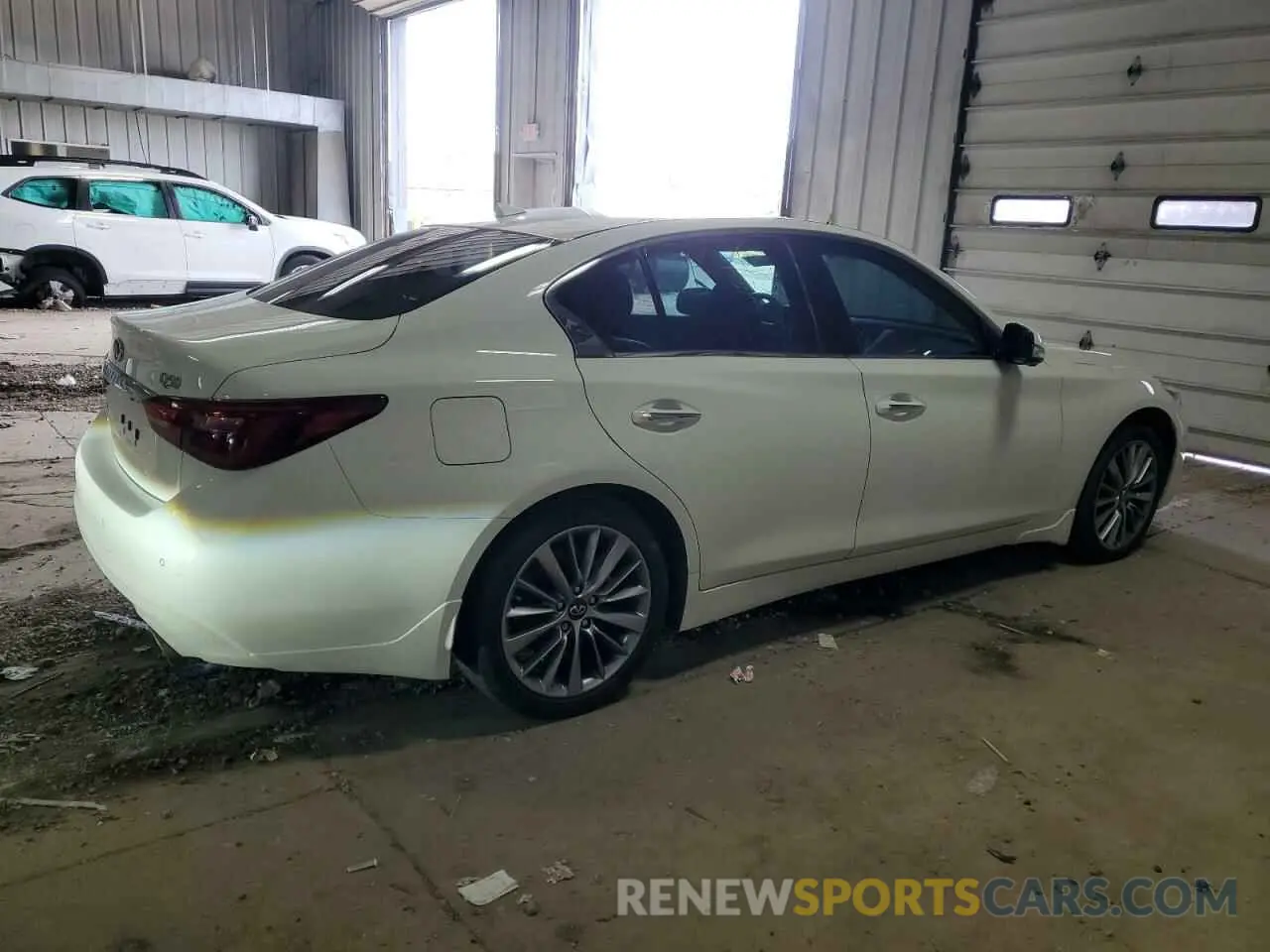 3 Photograph of a damaged car JN1EV7BR7NM341183 INFINITI Q50 2022