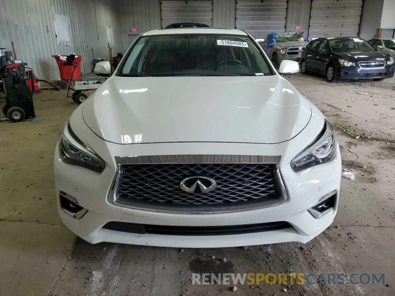 5 Photograph of a damaged car JN1EV7BR7NM341183 INFINITI Q50 2022