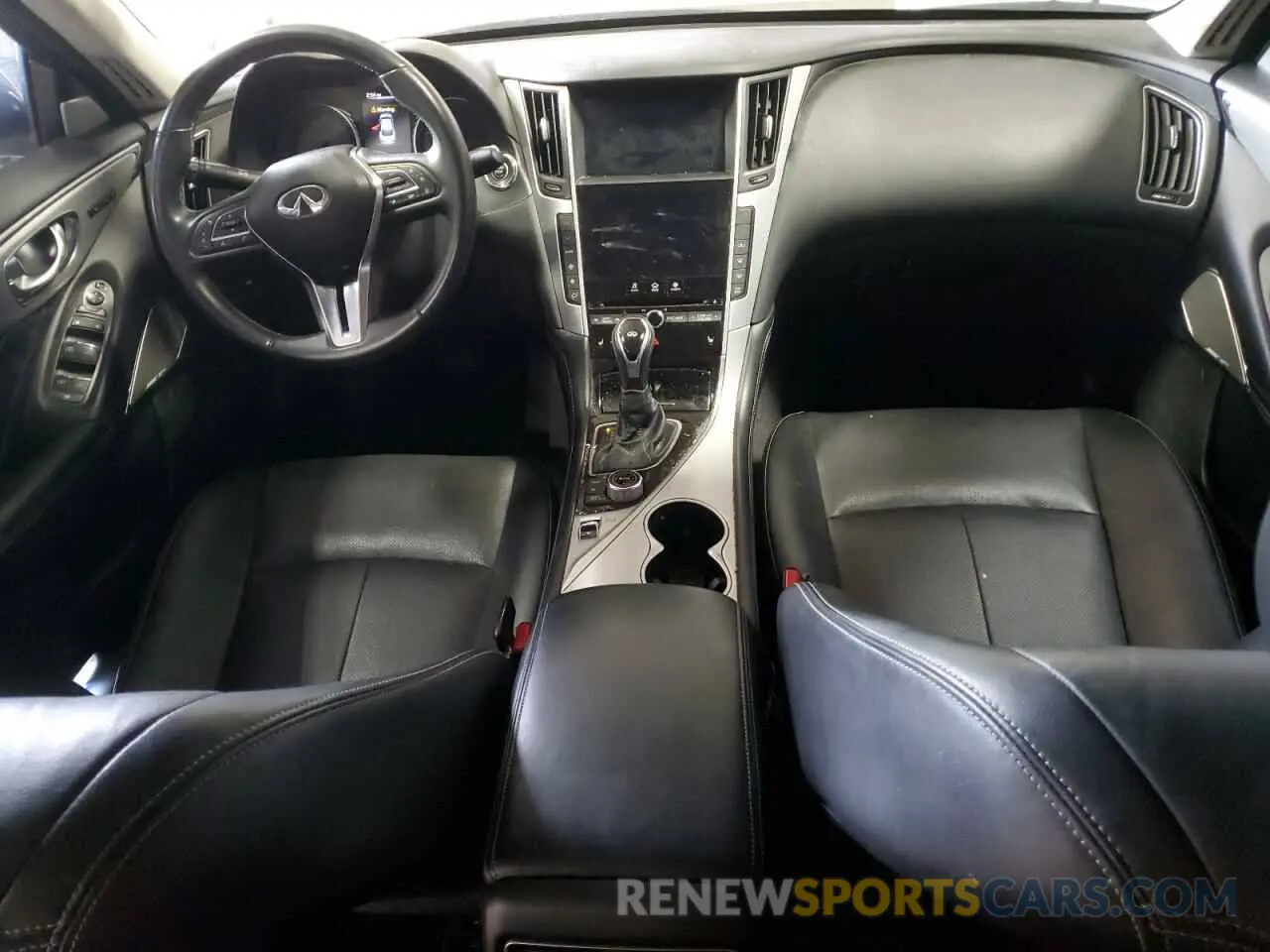 8 Photograph of a damaged car JN1EV7BR7NM341183 INFINITI Q50 2022