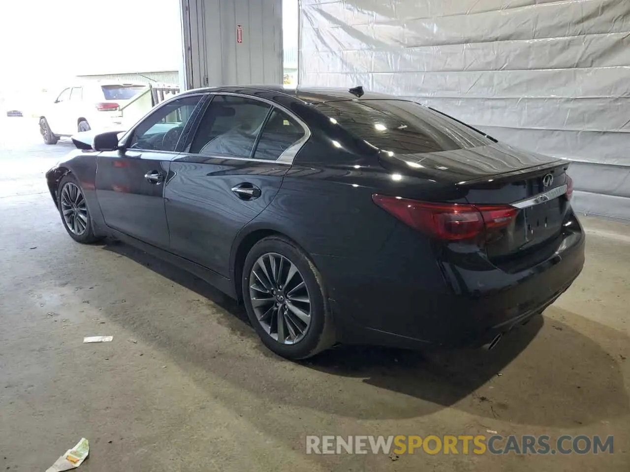 2 Photograph of a damaged car JN1EV7BR7NM341717 INFINITI Q50 2022