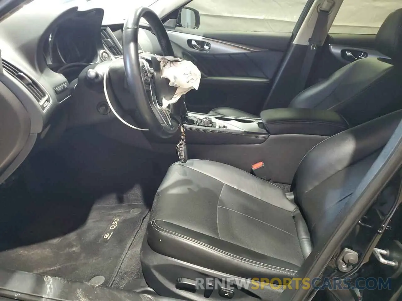 7 Photograph of a damaged car JN1EV7BR7NM341717 INFINITI Q50 2022