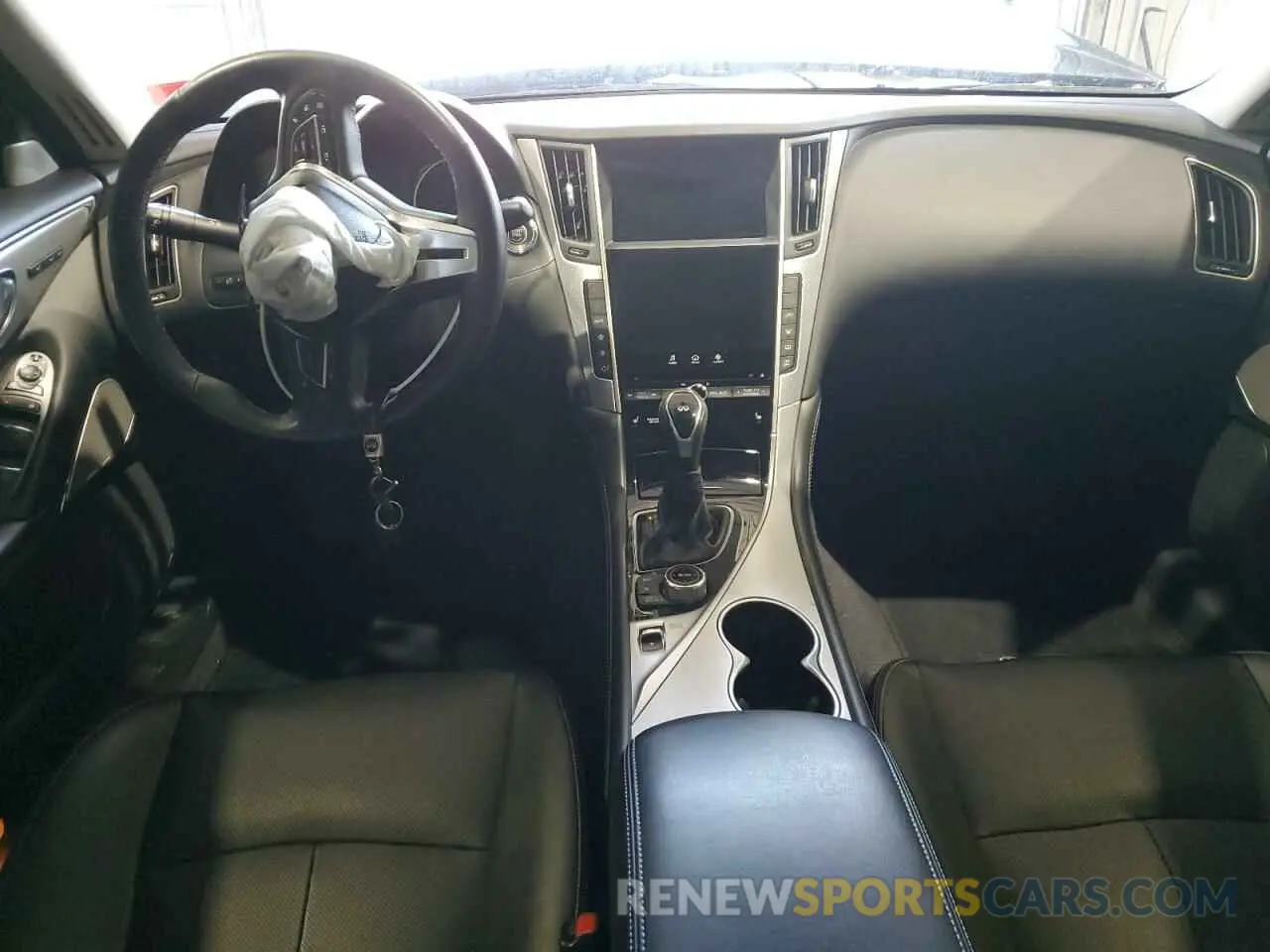 8 Photograph of a damaged car JN1EV7BR7NM341717 INFINITI Q50 2022