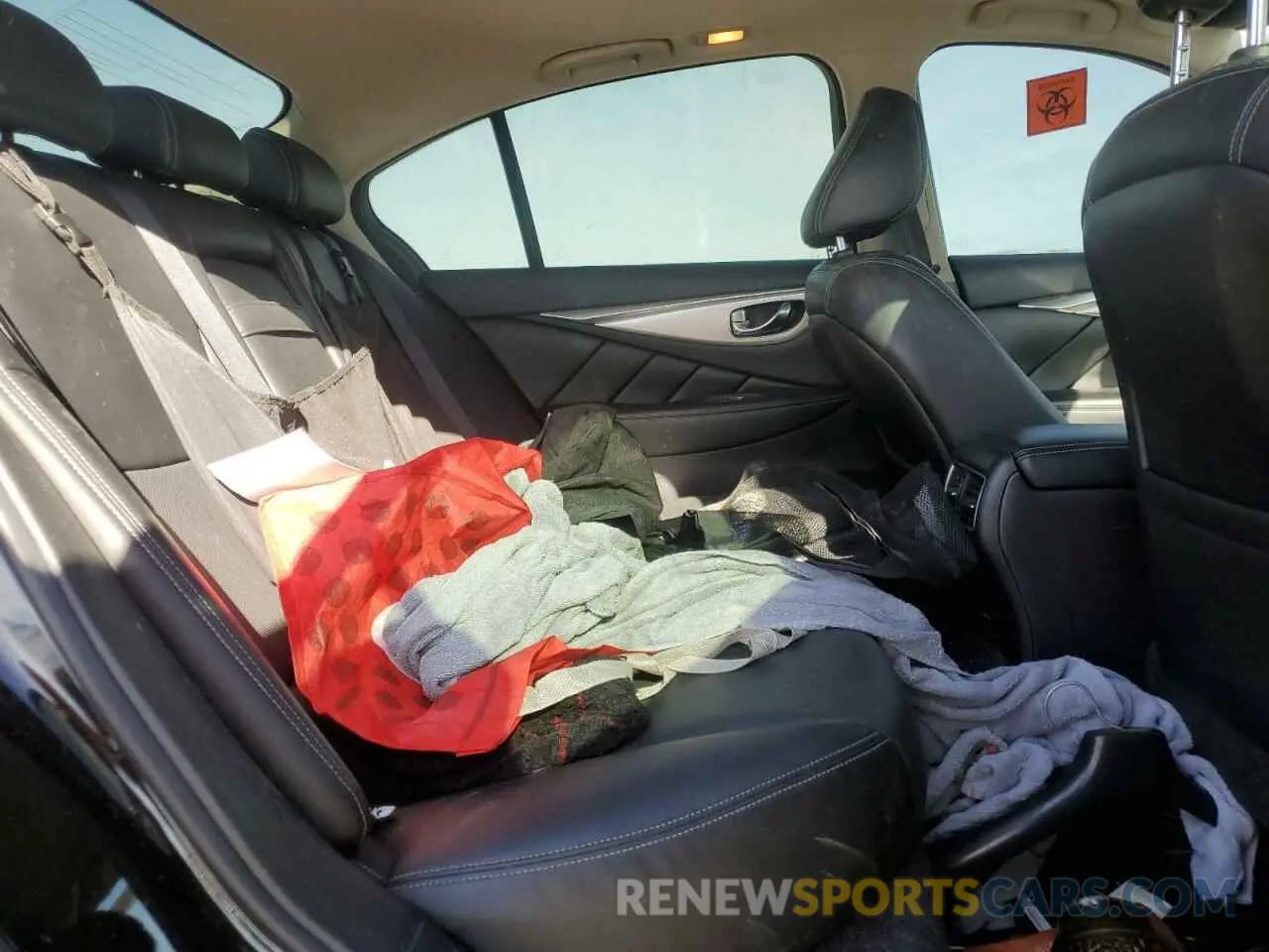 10 Photograph of a damaged car JN1EV7BR9NM342173 INFINITI Q50 2022