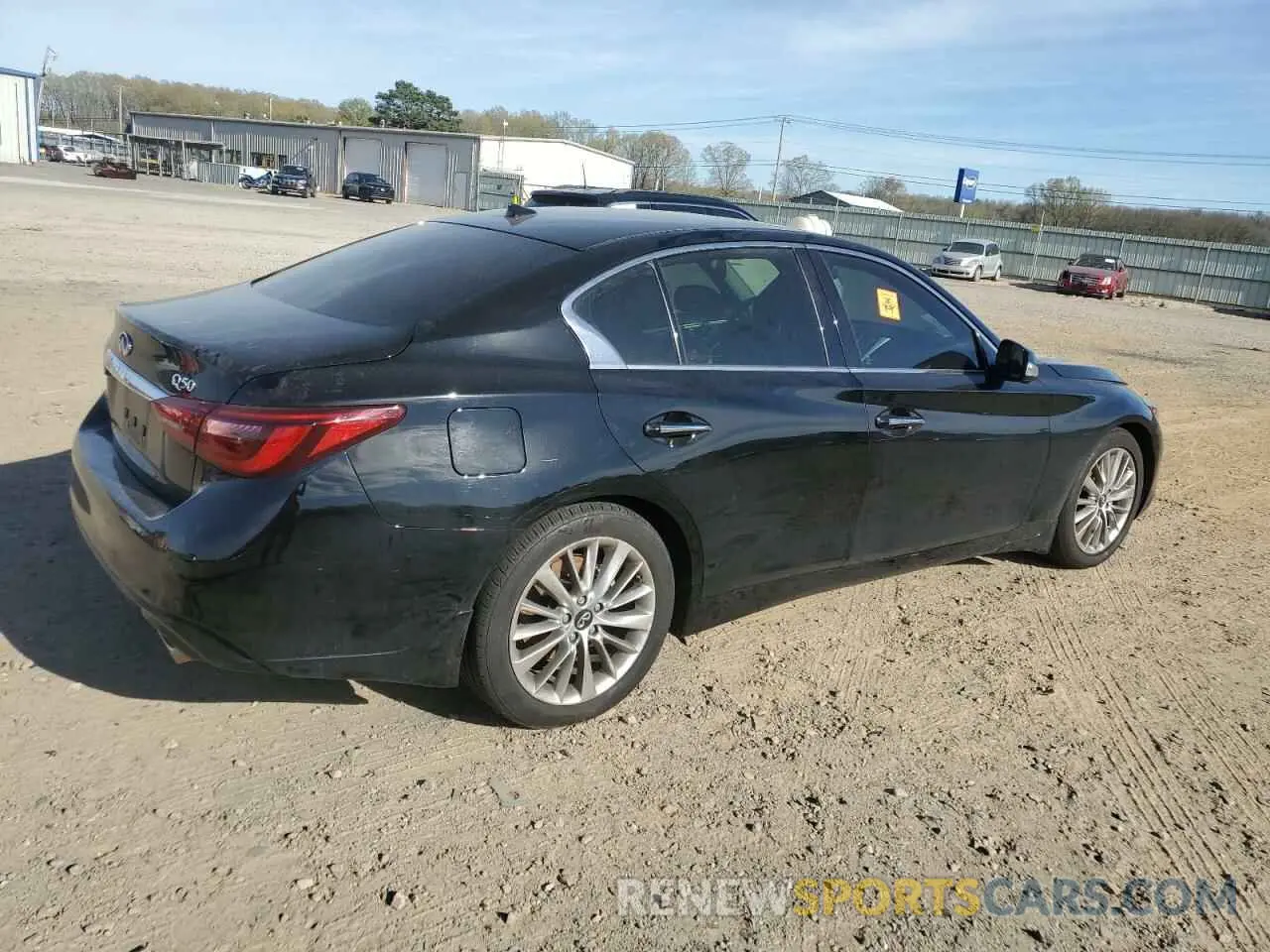 3 Photograph of a damaged car JN1EV7BR9NM342173 INFINITI Q50 2022