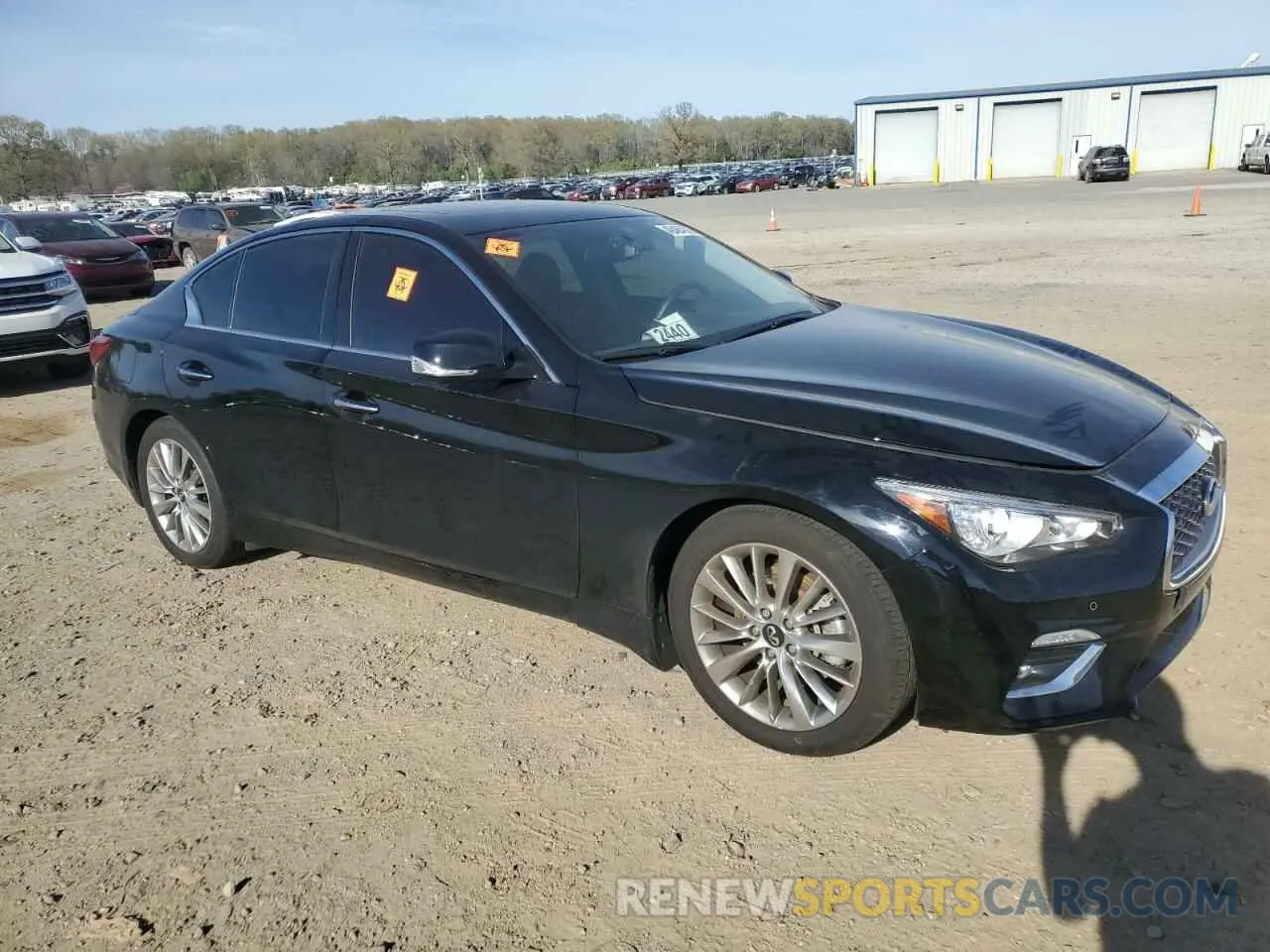 4 Photograph of a damaged car JN1EV7BR9NM342173 INFINITI Q50 2022