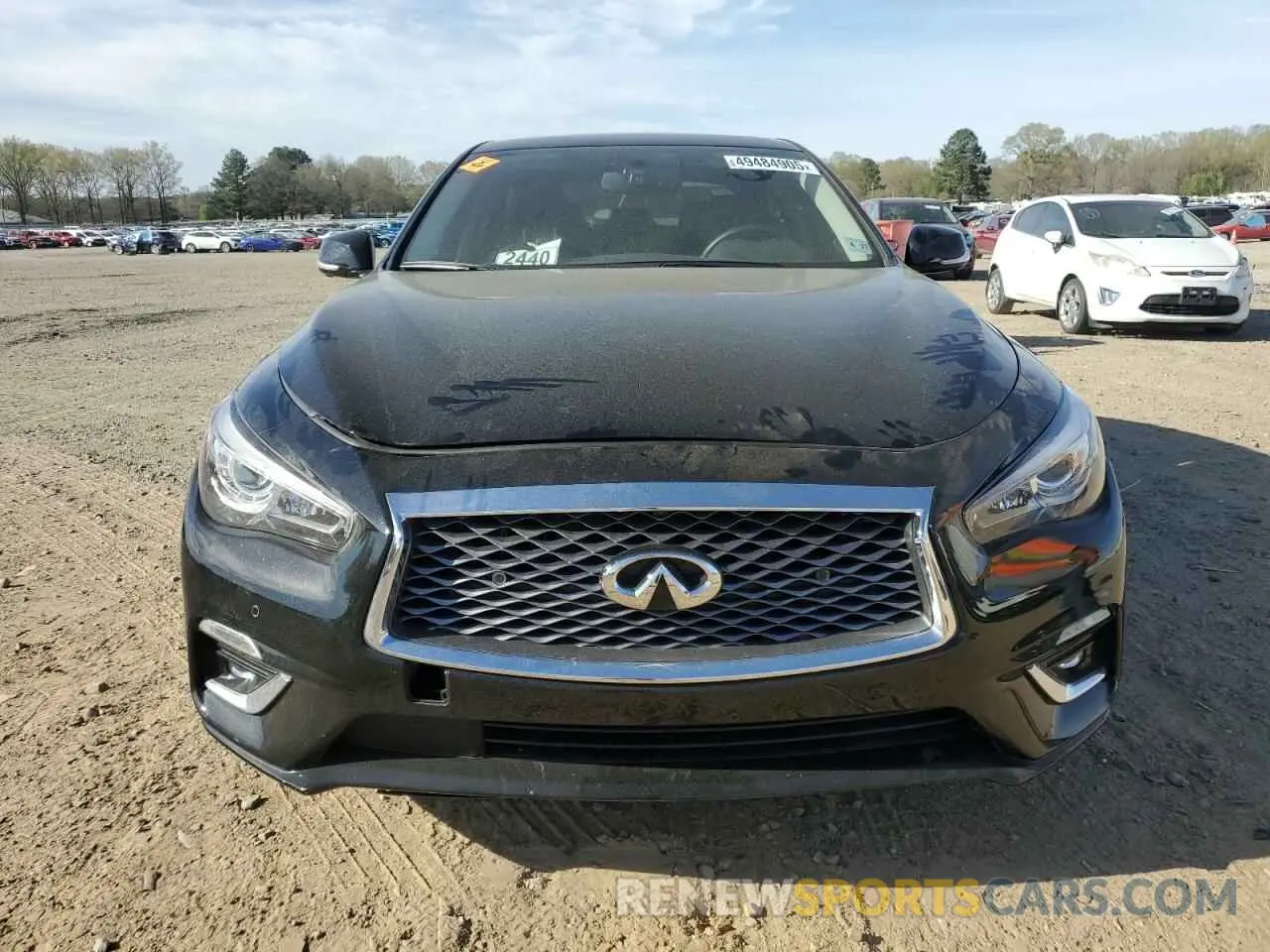 5 Photograph of a damaged car JN1EV7BR9NM342173 INFINITI Q50 2022