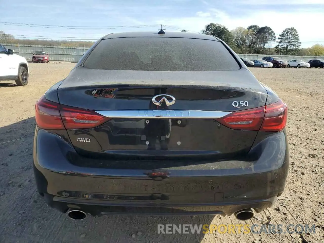 6 Photograph of a damaged car JN1EV7BR9NM342173 INFINITI Q50 2022