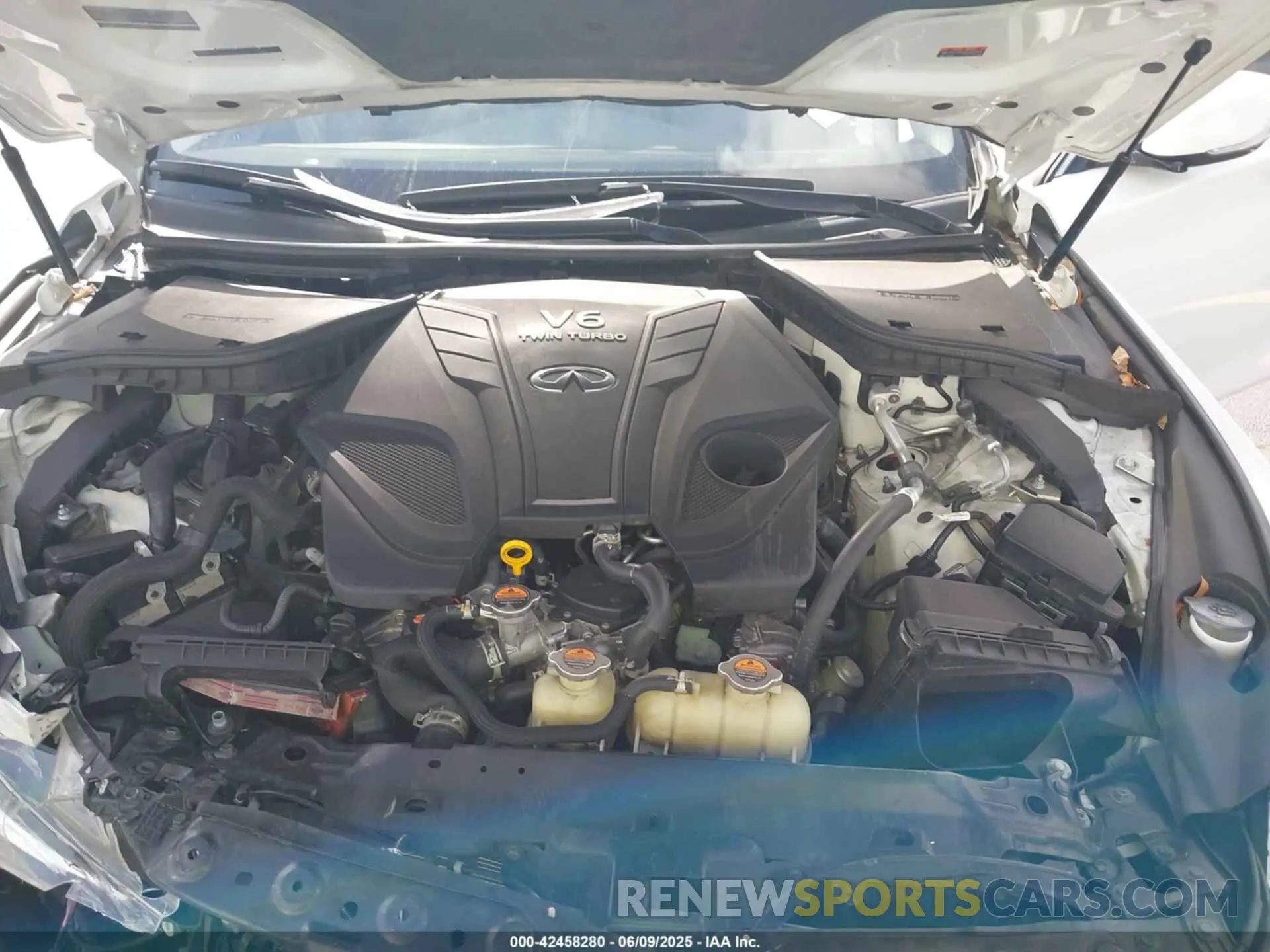 10 Photograph of a damaged car JN1EV7BRXNM341842 INFINITI Q50 2022