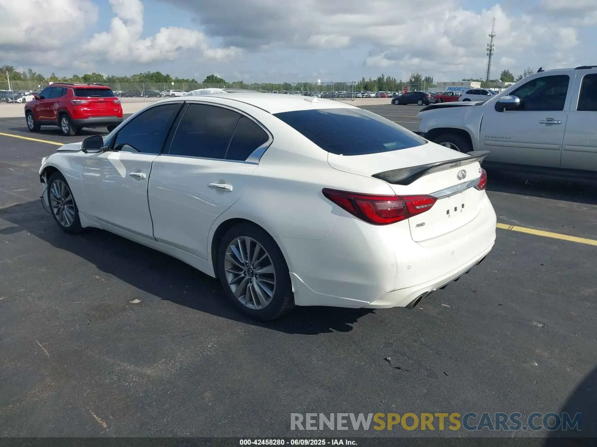 3 Photograph of a damaged car JN1EV7BRXNM341842 INFINITI Q50 2022