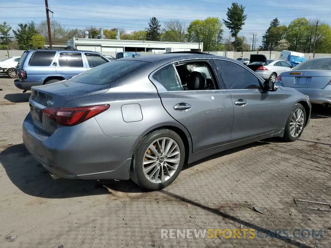 3 Photograph of a damaged car JN1EV7BRXNM342229 INFINITI Q50 2022