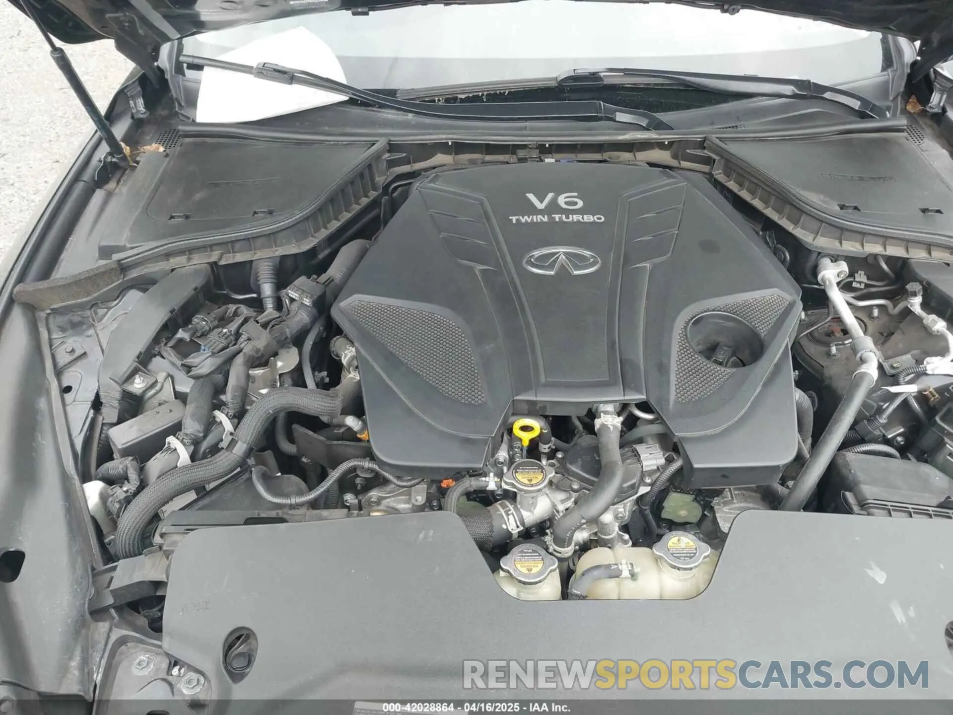 10 Photograph of a damaged car JN1EV7BRXNM342313 INFINITI Q50 2022