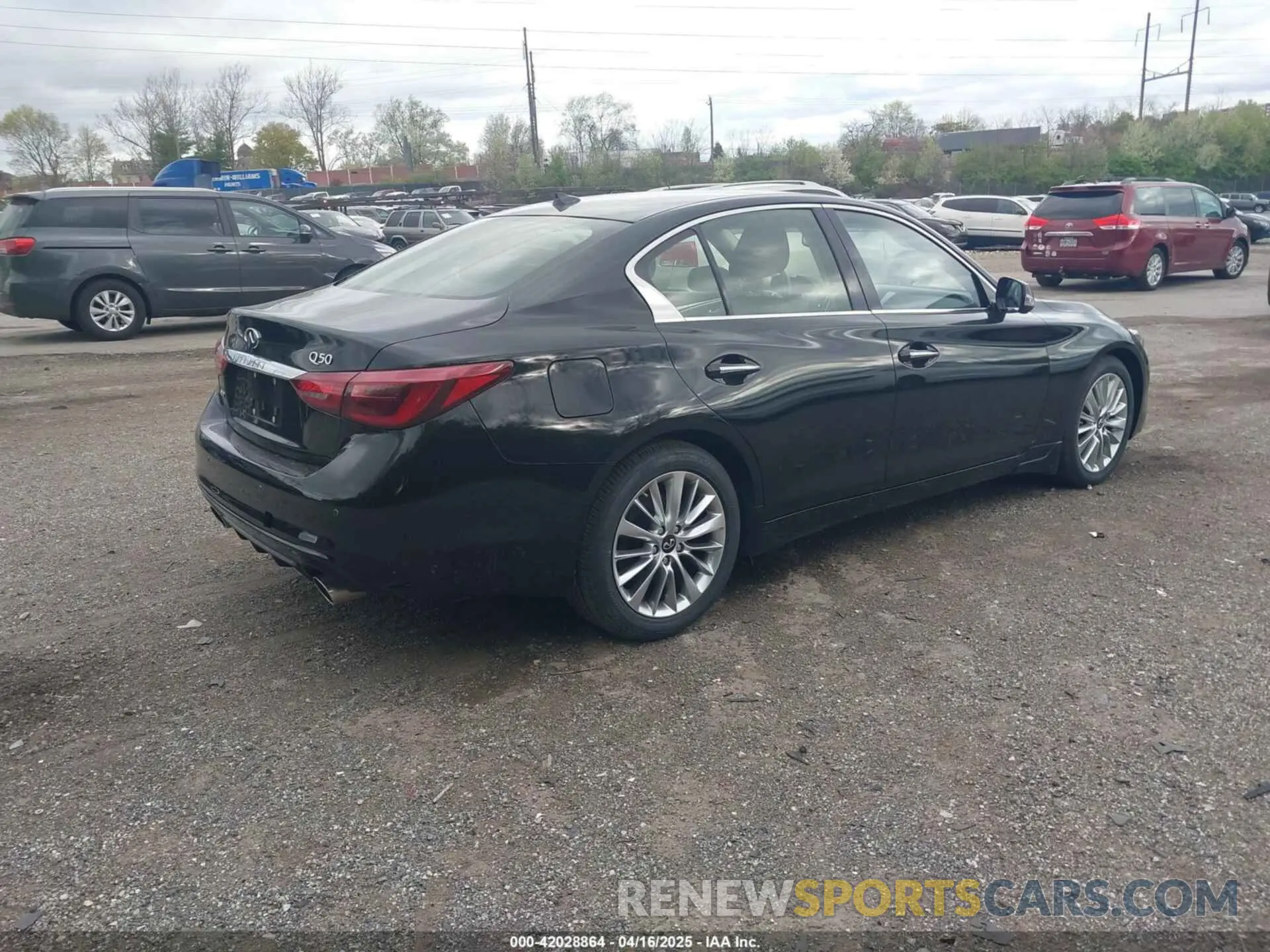 4 Photograph of a damaged car JN1EV7BRXNM342313 INFINITI Q50 2022