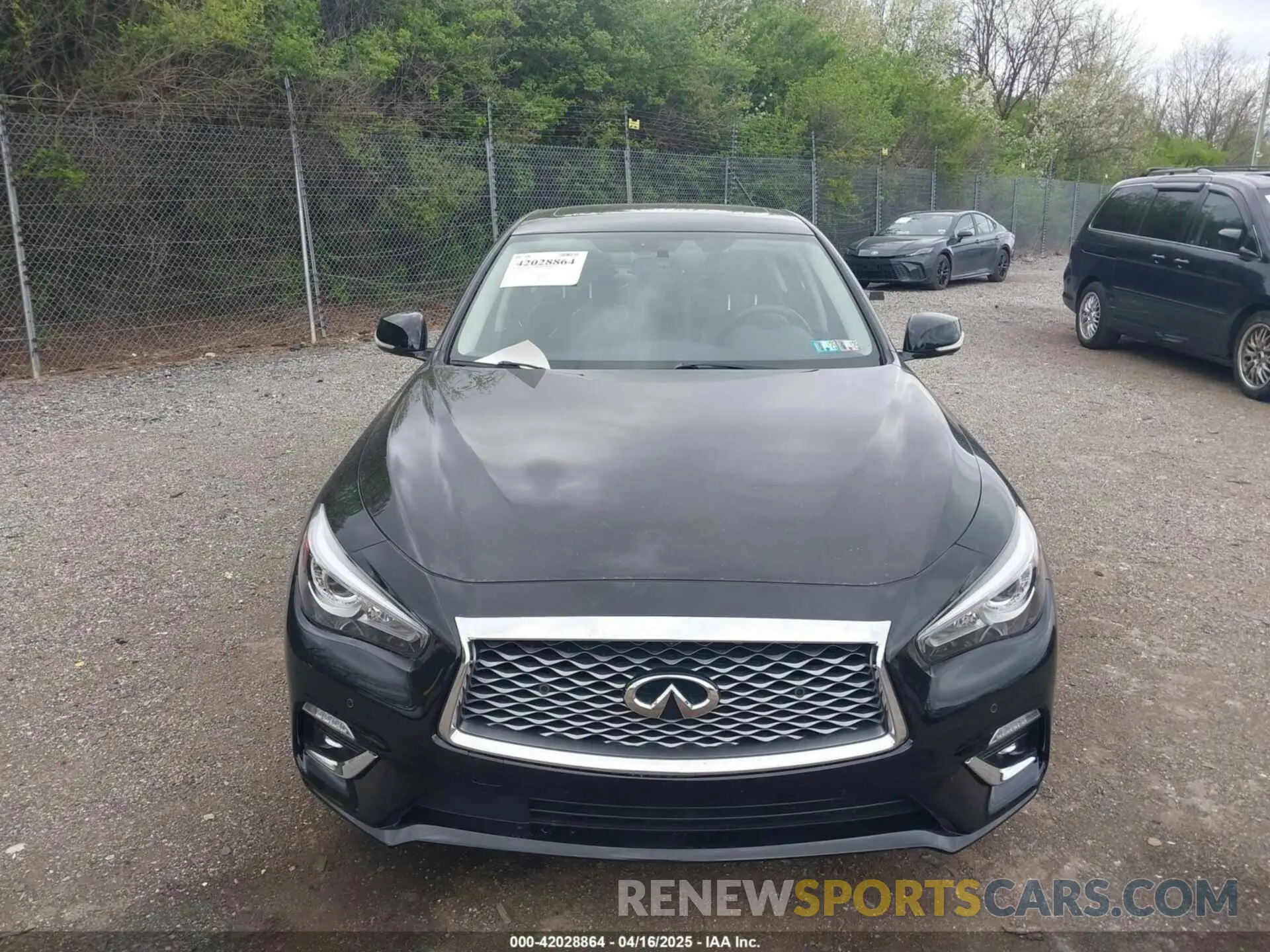 6 Photograph of a damaged car JN1EV7BRXNM342313 INFINITI Q50 2022