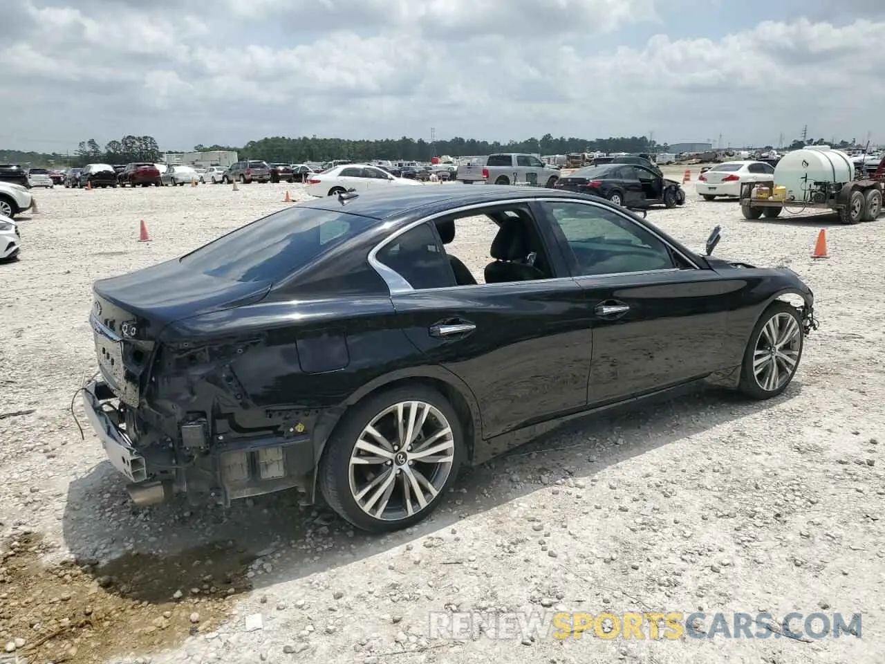3 Photograph of a damaged car JN1EV7CP8NM310019 INFINITI Q50 2022