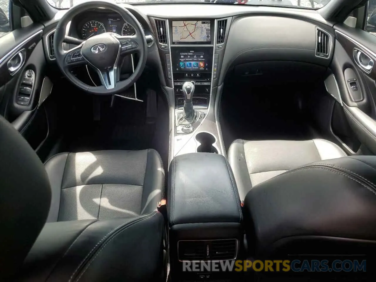 8 Photograph of a damaged car JN1EV7CP8NM311364 INFINITI Q50 2022